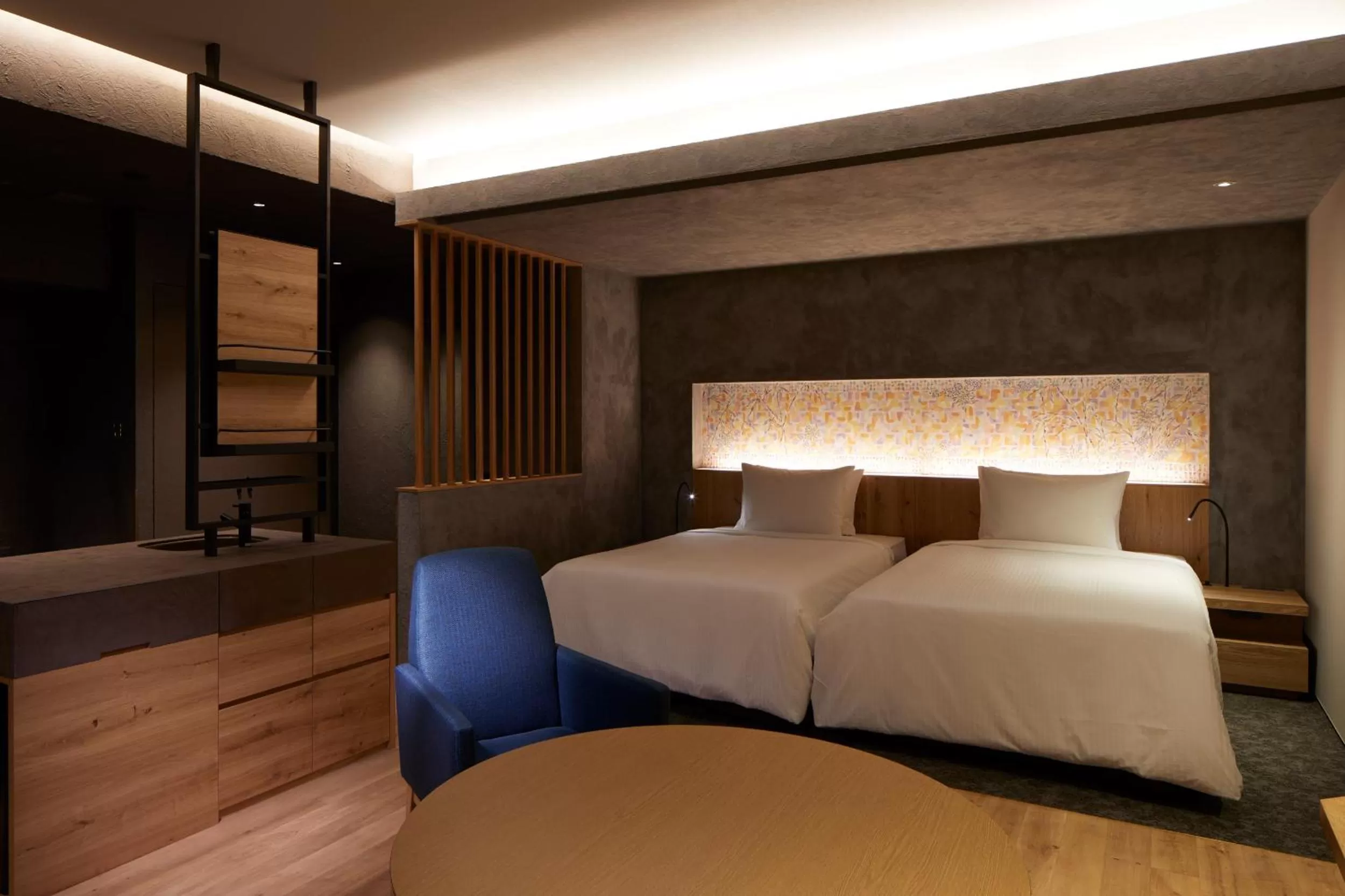 Bed in SEKIYA RESORT Galleria Midobaru