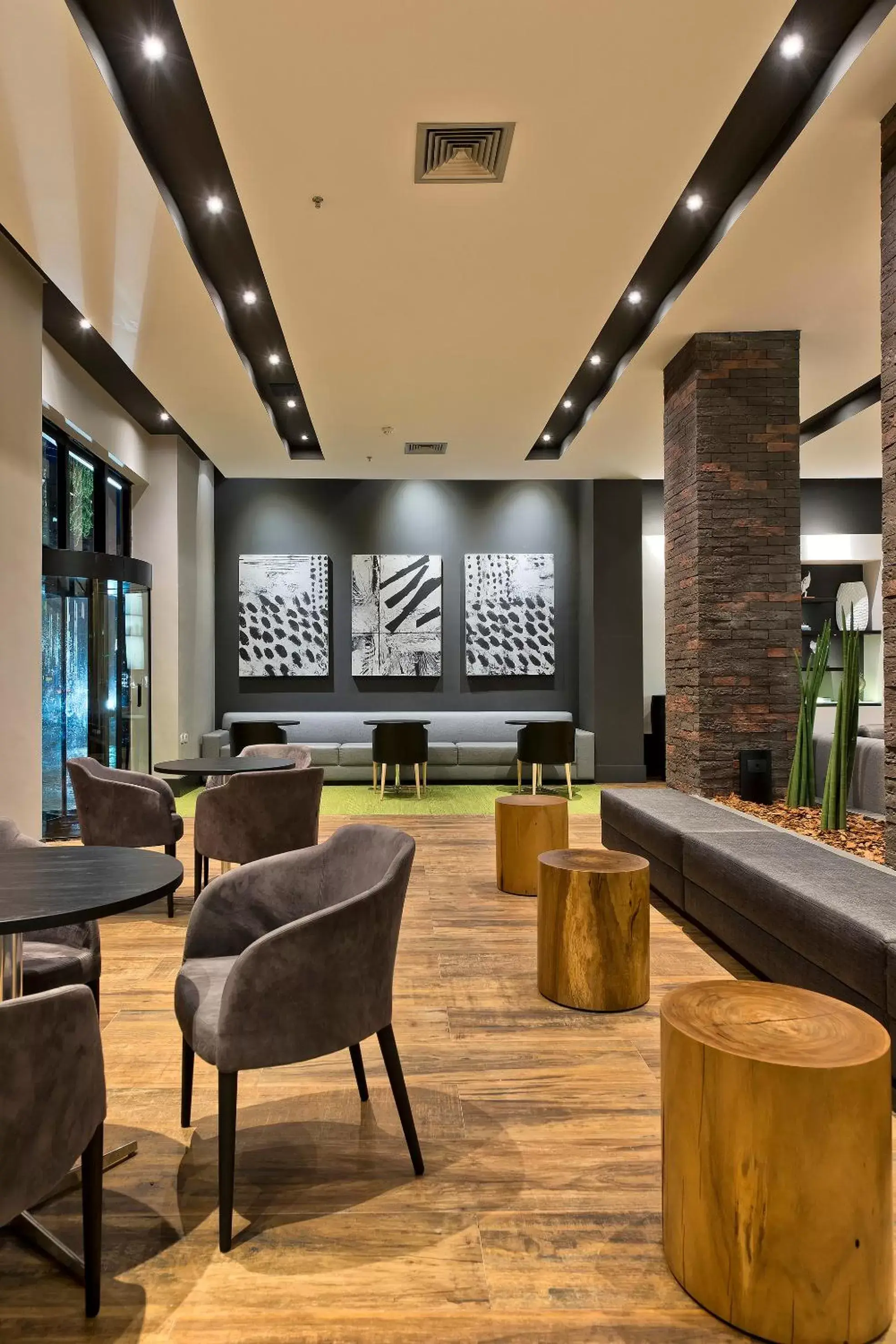 Lounge or bar, Lobby/Reception in Meliá Ibirapuera