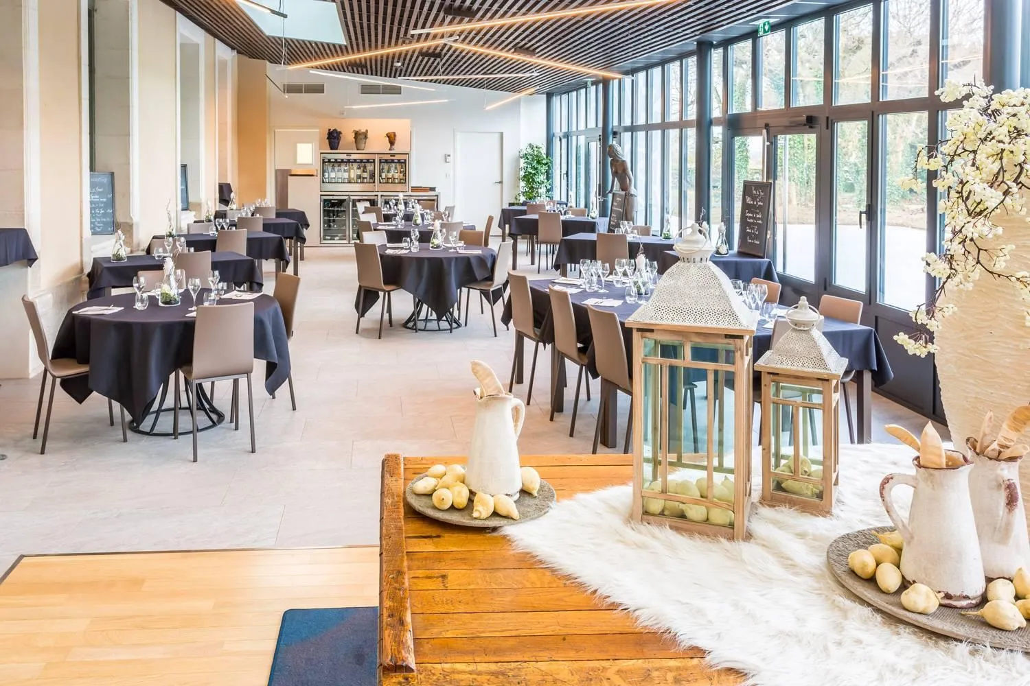 Restaurant/places to eat in Hotel Château de la Barbinière