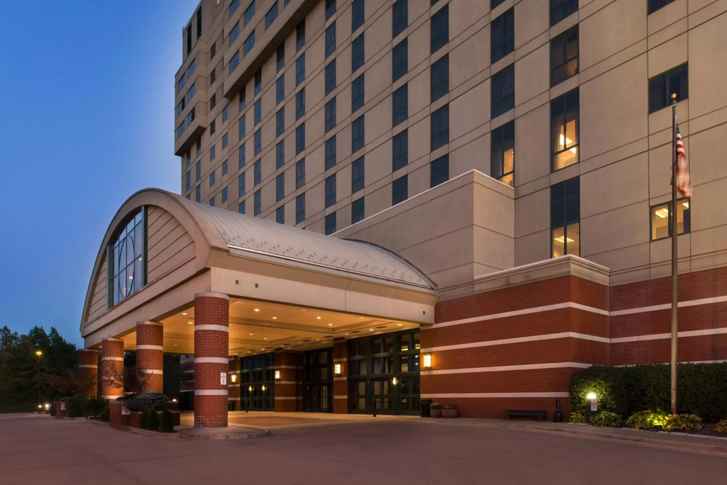 Property Building in Crowne Plaza Springfield Convention Center, an IHG Hotel