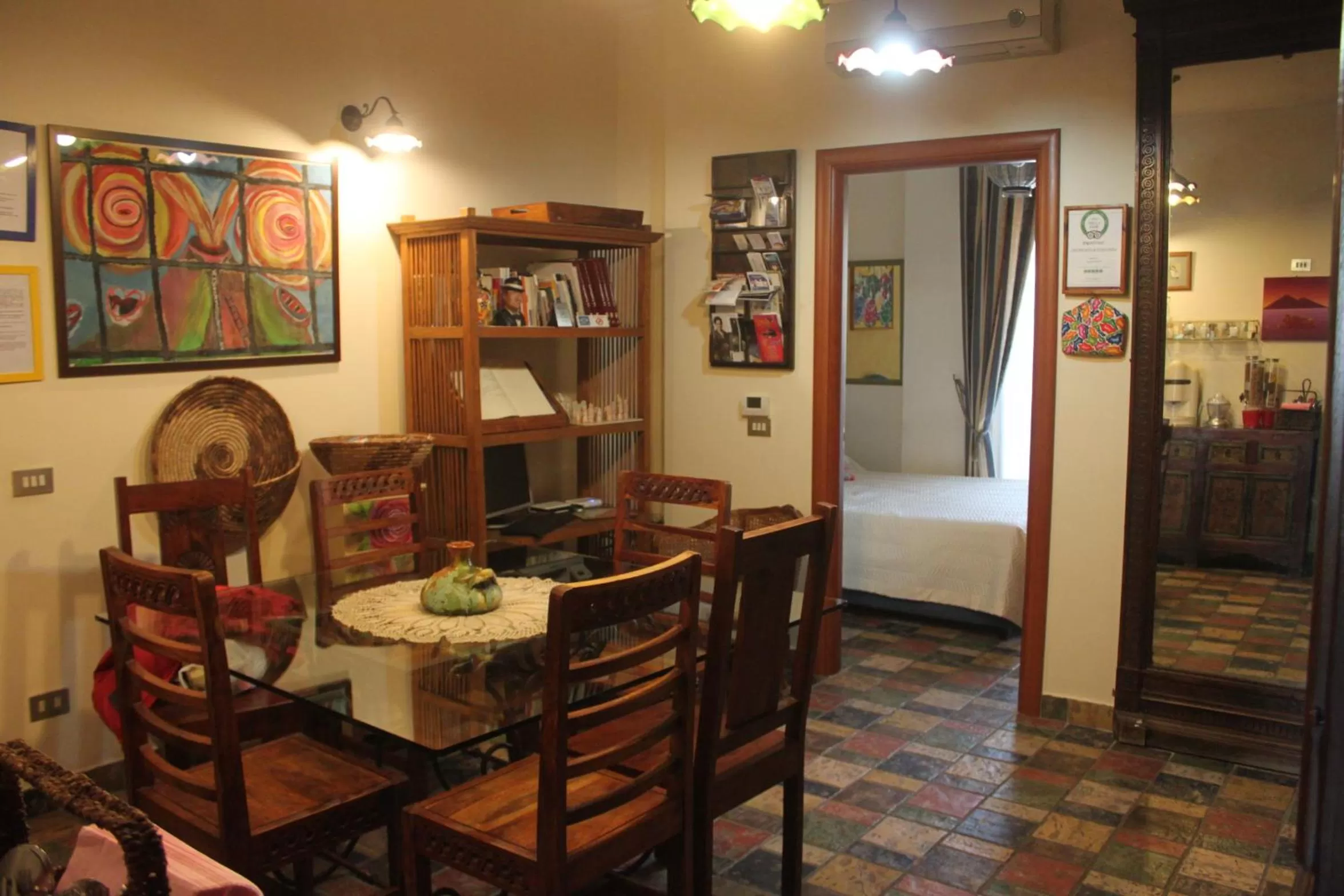 Living room, Dining Area in B&B Casamiranapoli