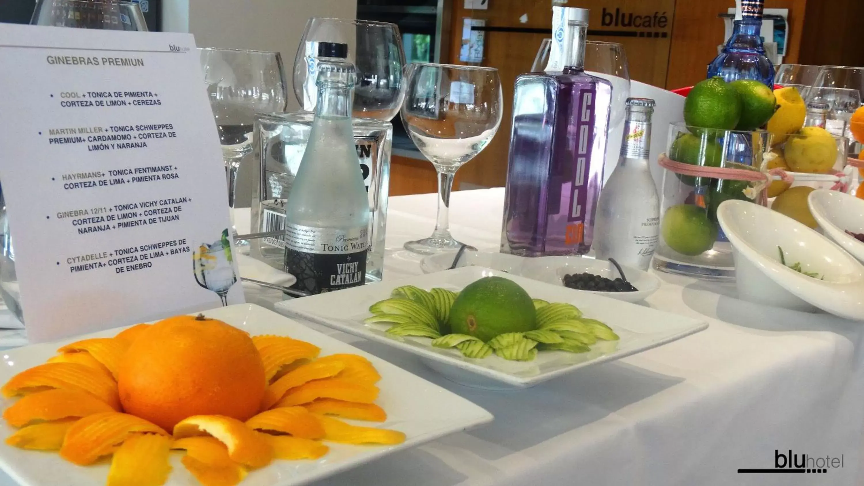 Alcoholic drinks in Hotel Blu Puerta de Almansa