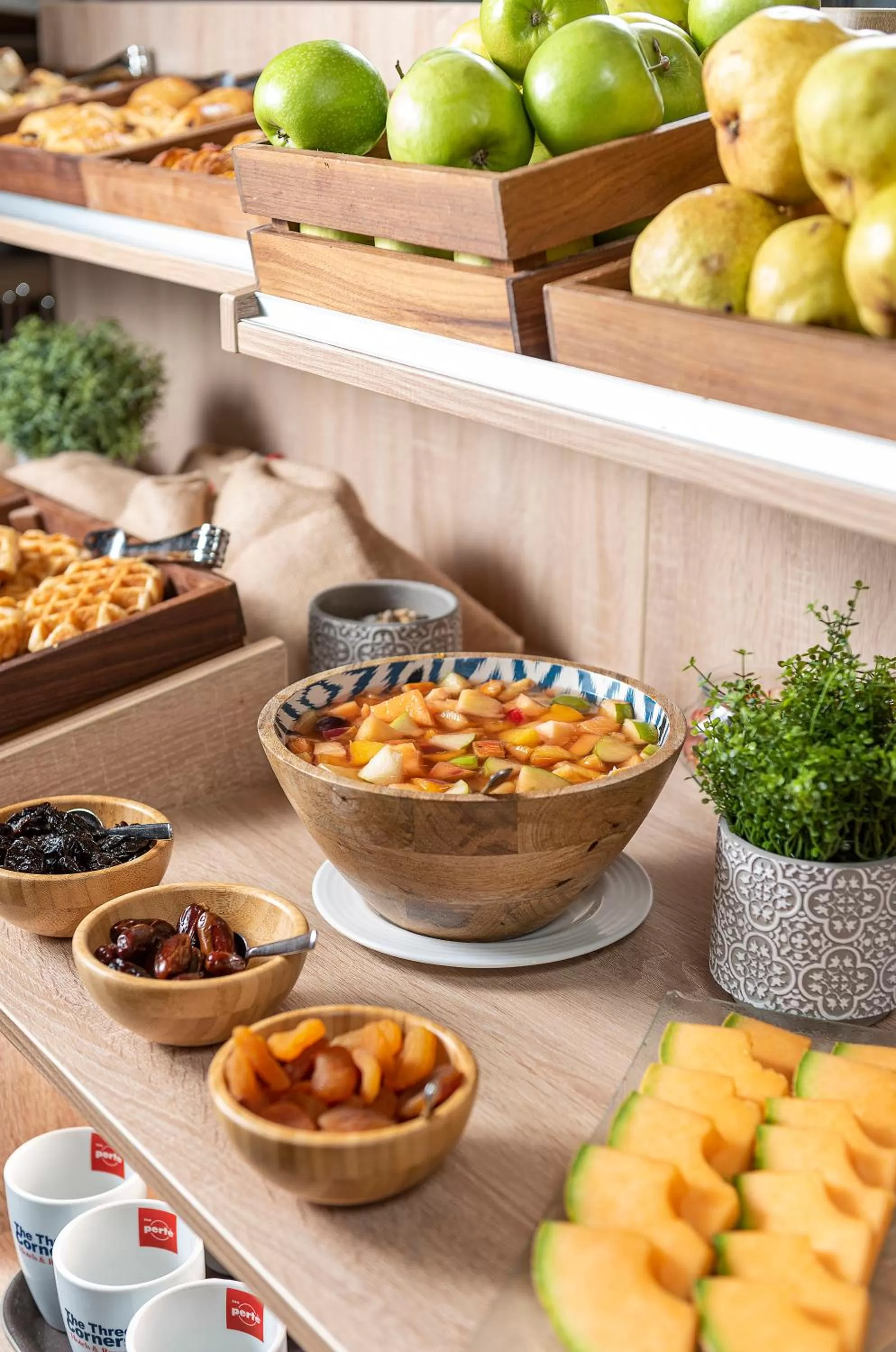 Food and drinks in Three Corners Lifestyle Hotel