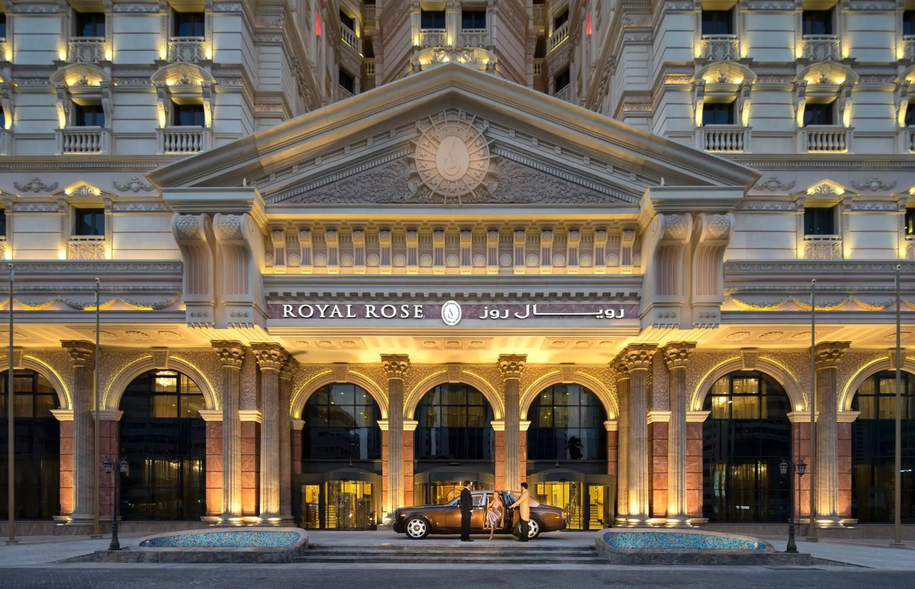 Facade/entrance, Property Building in Royal Rose Hotel