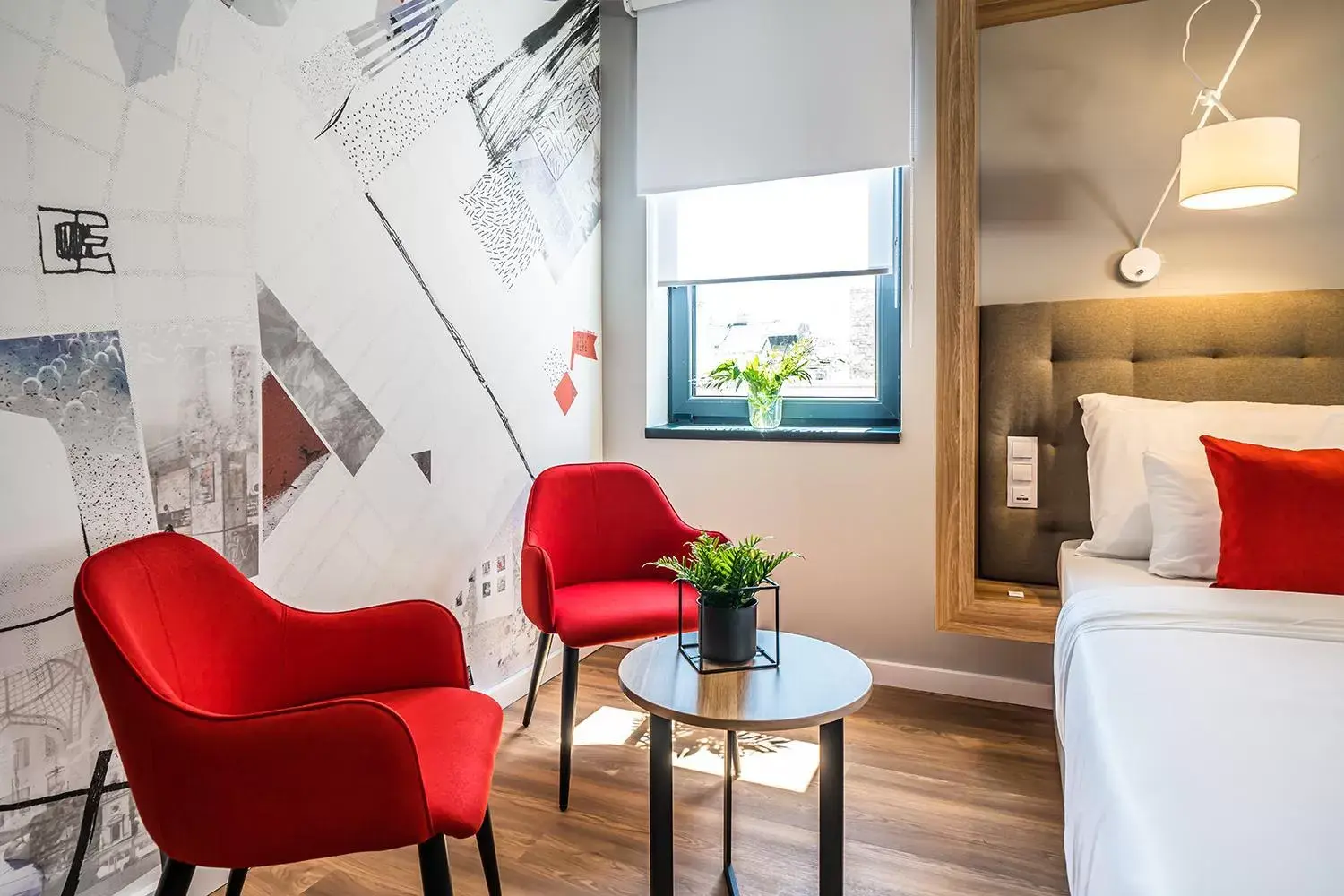 Coffee/tea facilities, Seating Area in Up Hotel Budapest