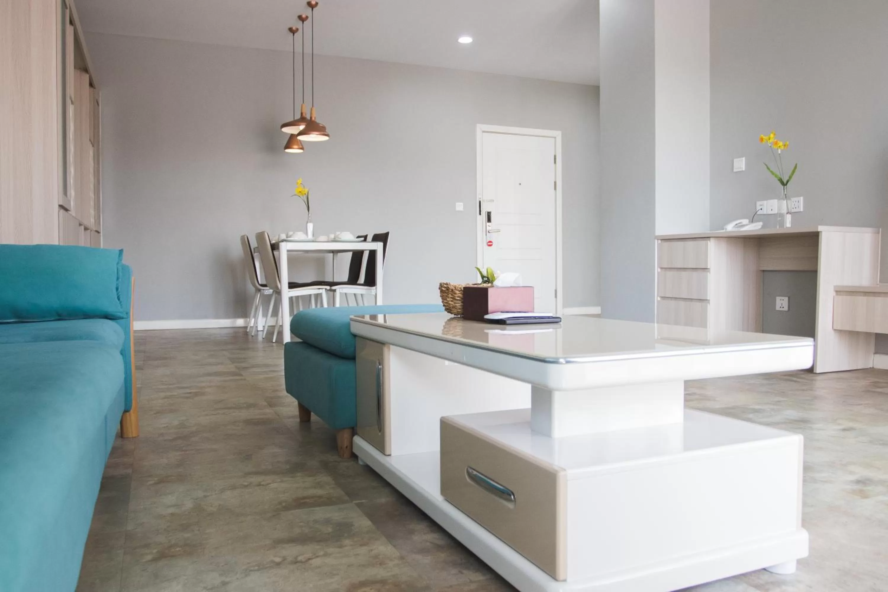 Seating area in Cambodian Country Club