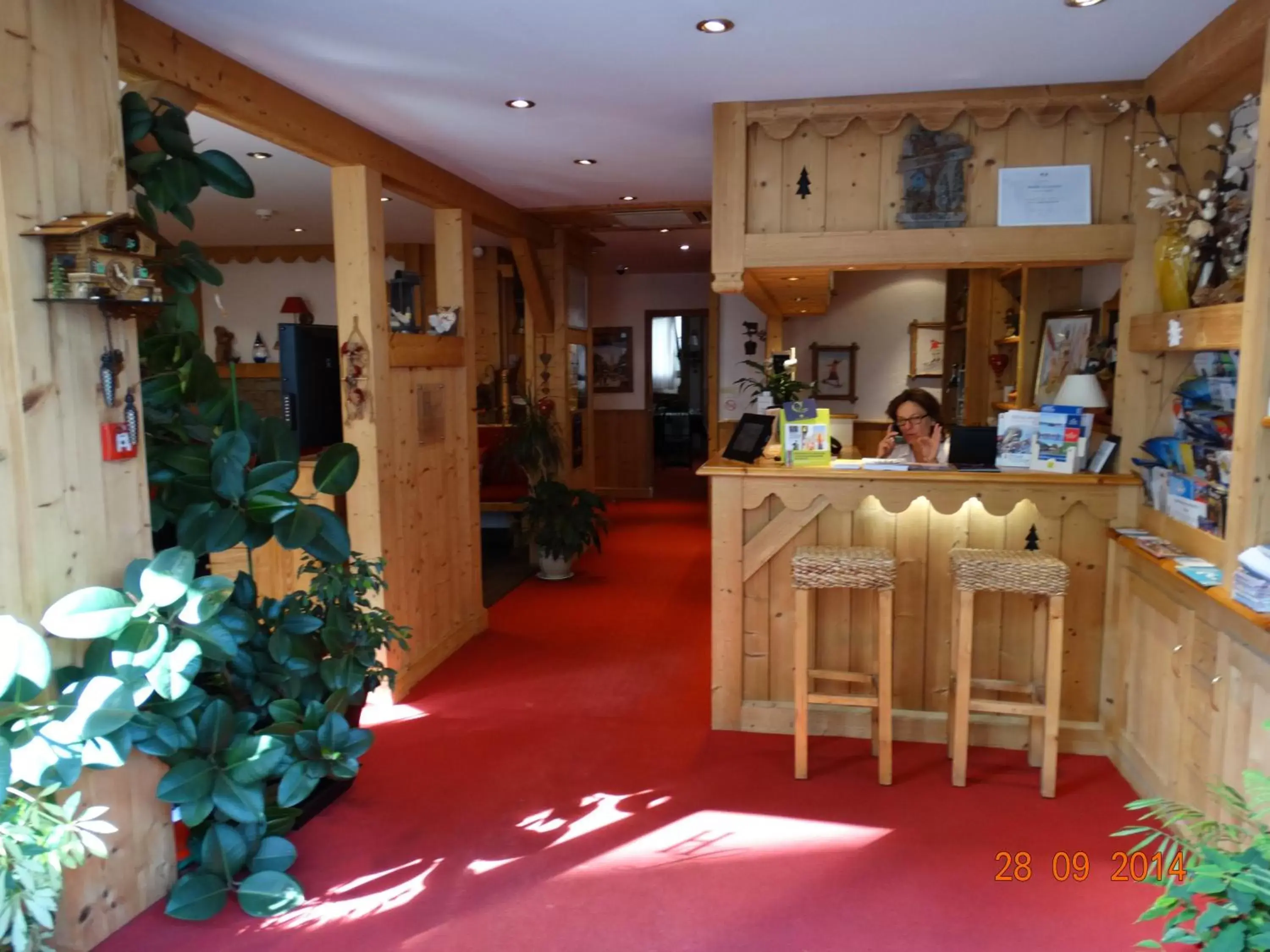 Lobby or reception in Hotel Le Littoral