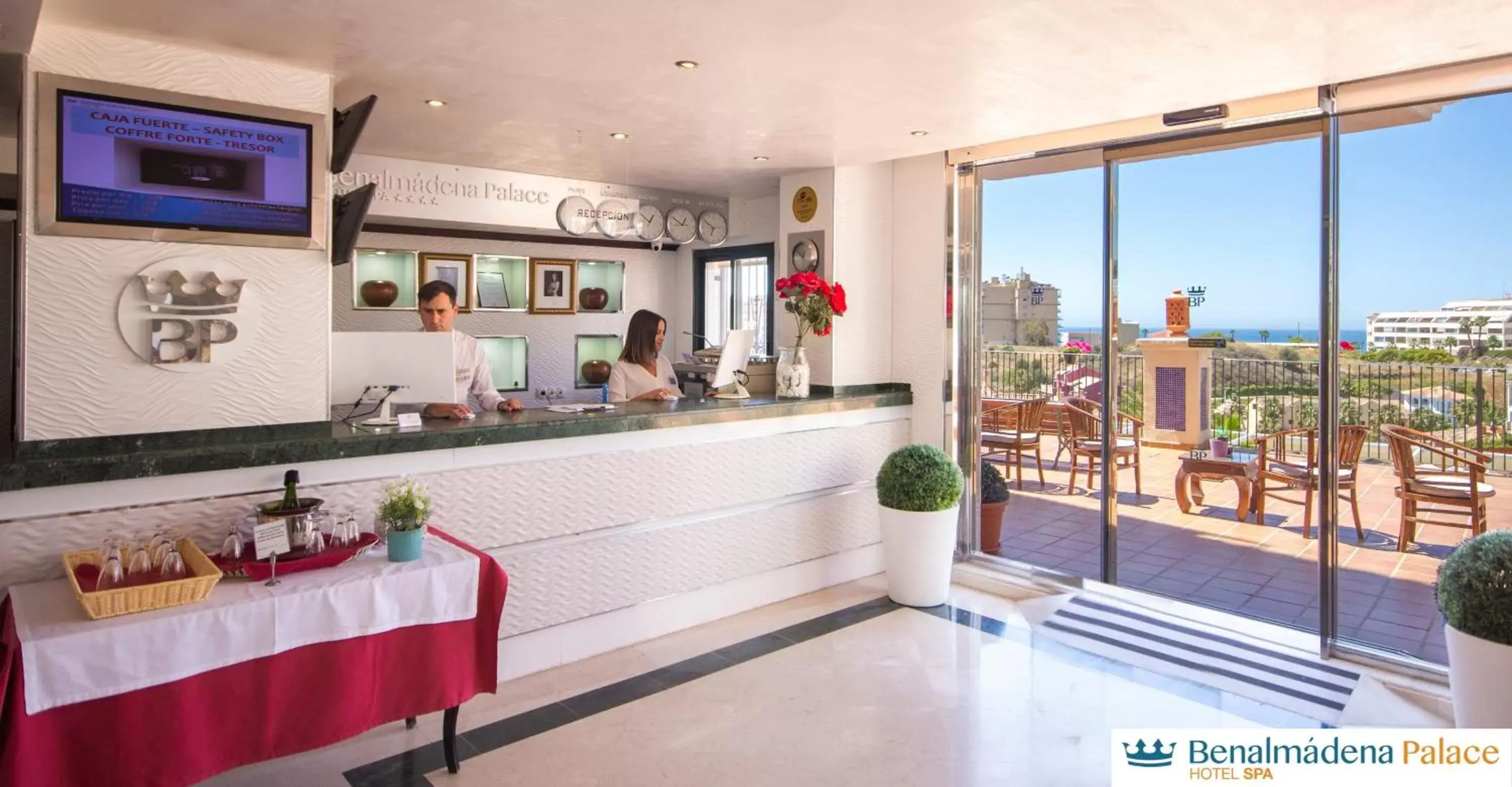 Lobby or reception in Benalmadena Palace Spa