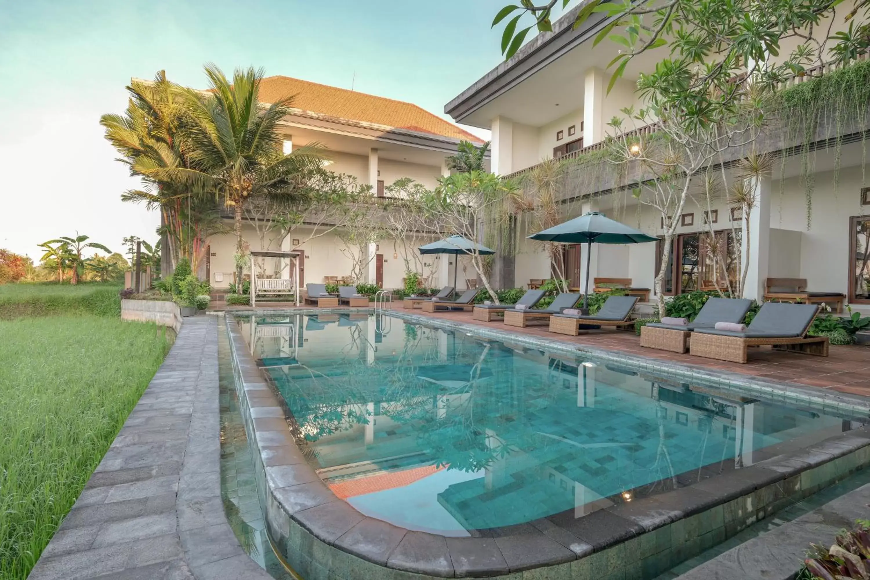 Pool view, Property Building in Artini Bisma Ubud Hotel