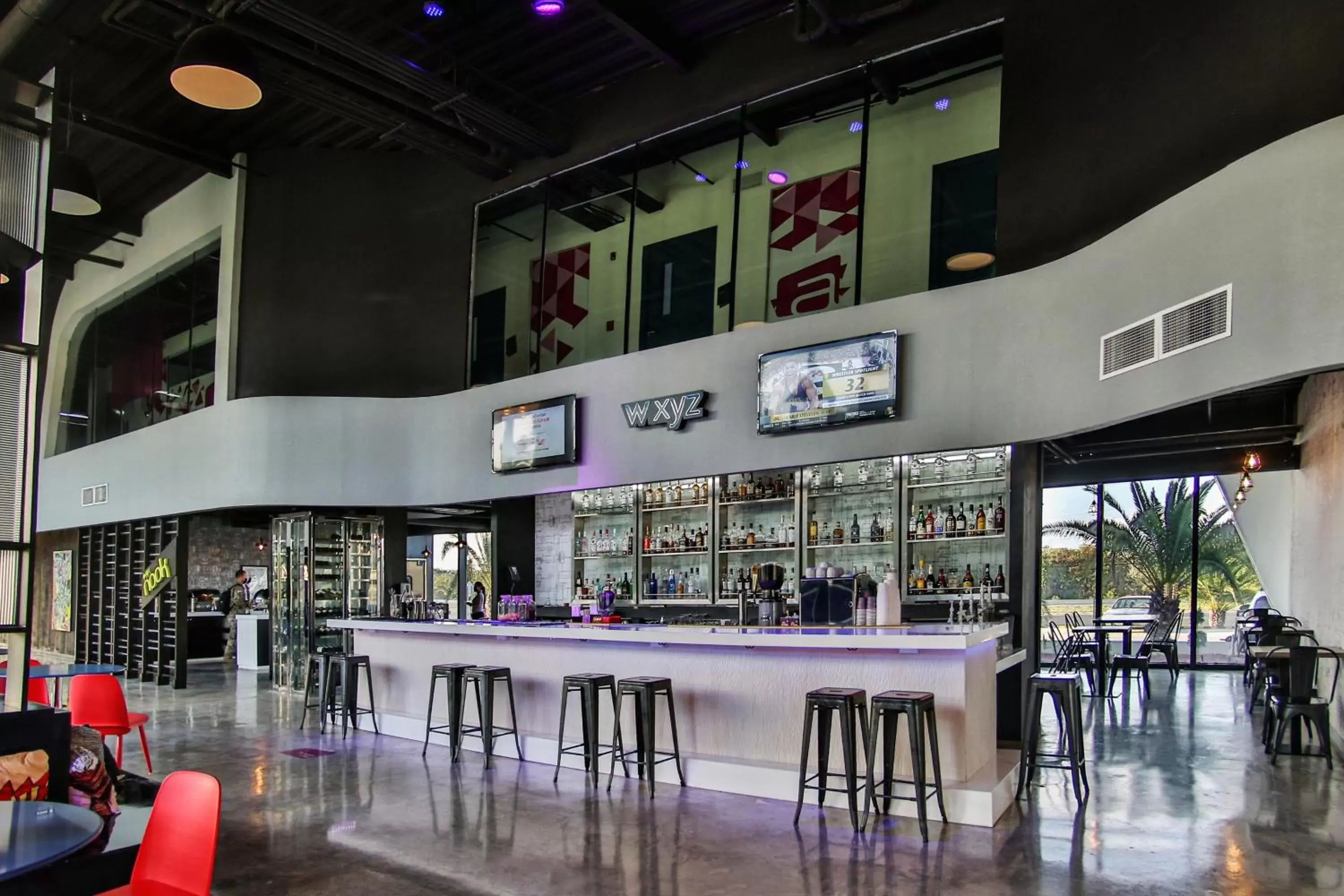 Restaurant/places to eat, Lounge/Bar in Aloft Ponce