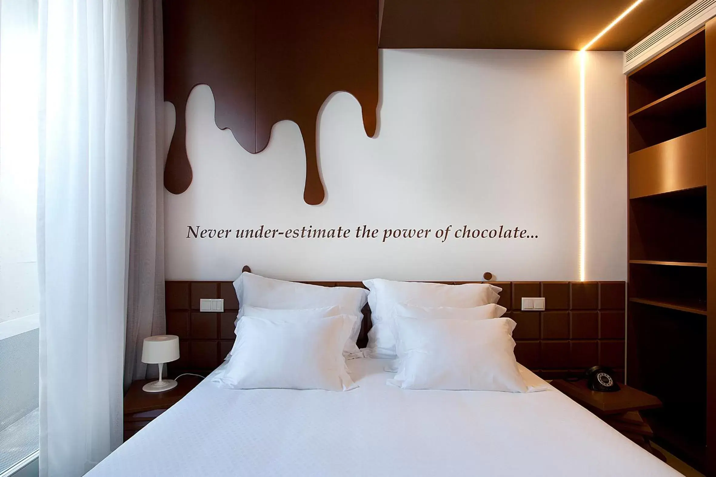 Bed in Hotel Fabrica do Chocolate