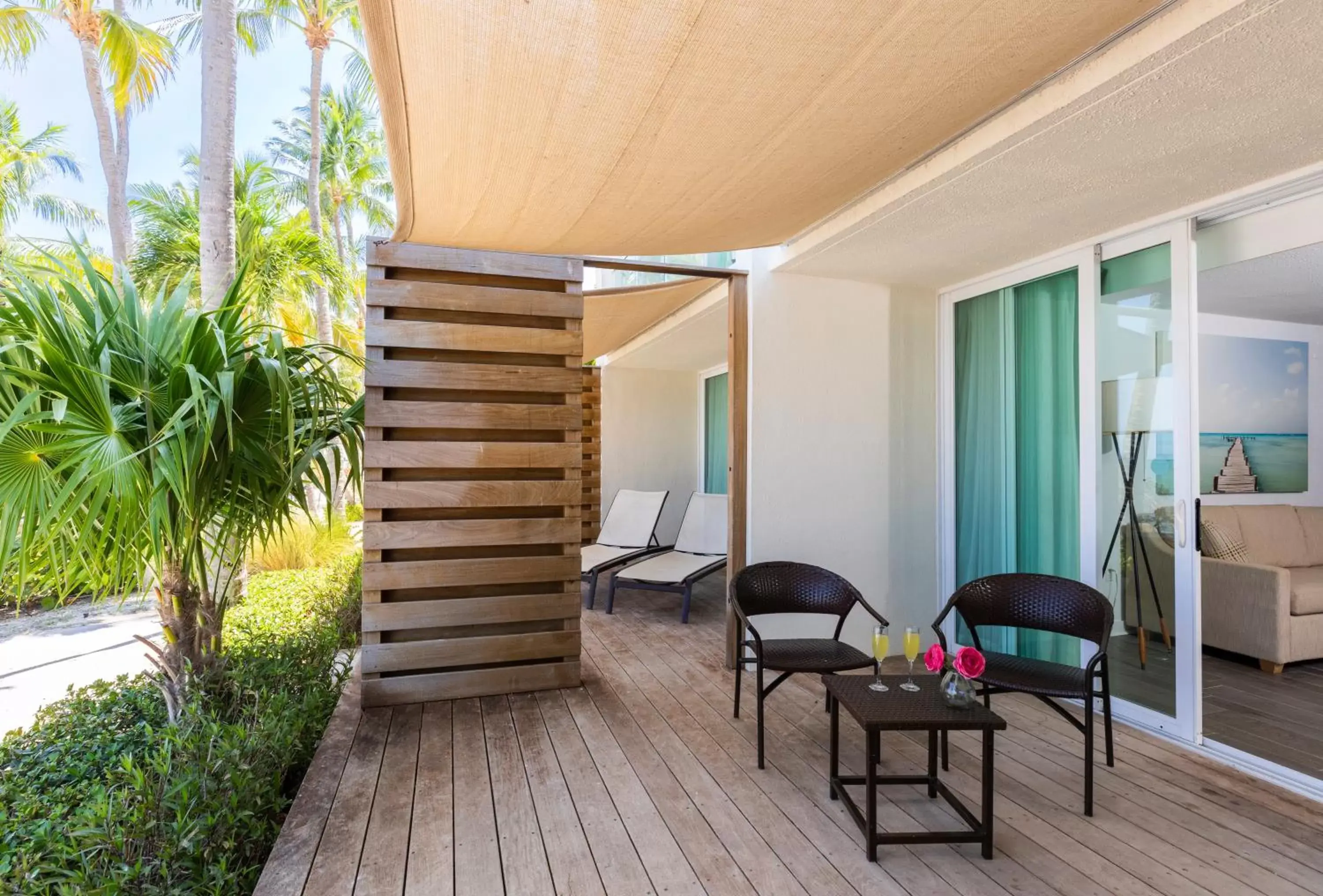 Patio in Amara Cay Resort