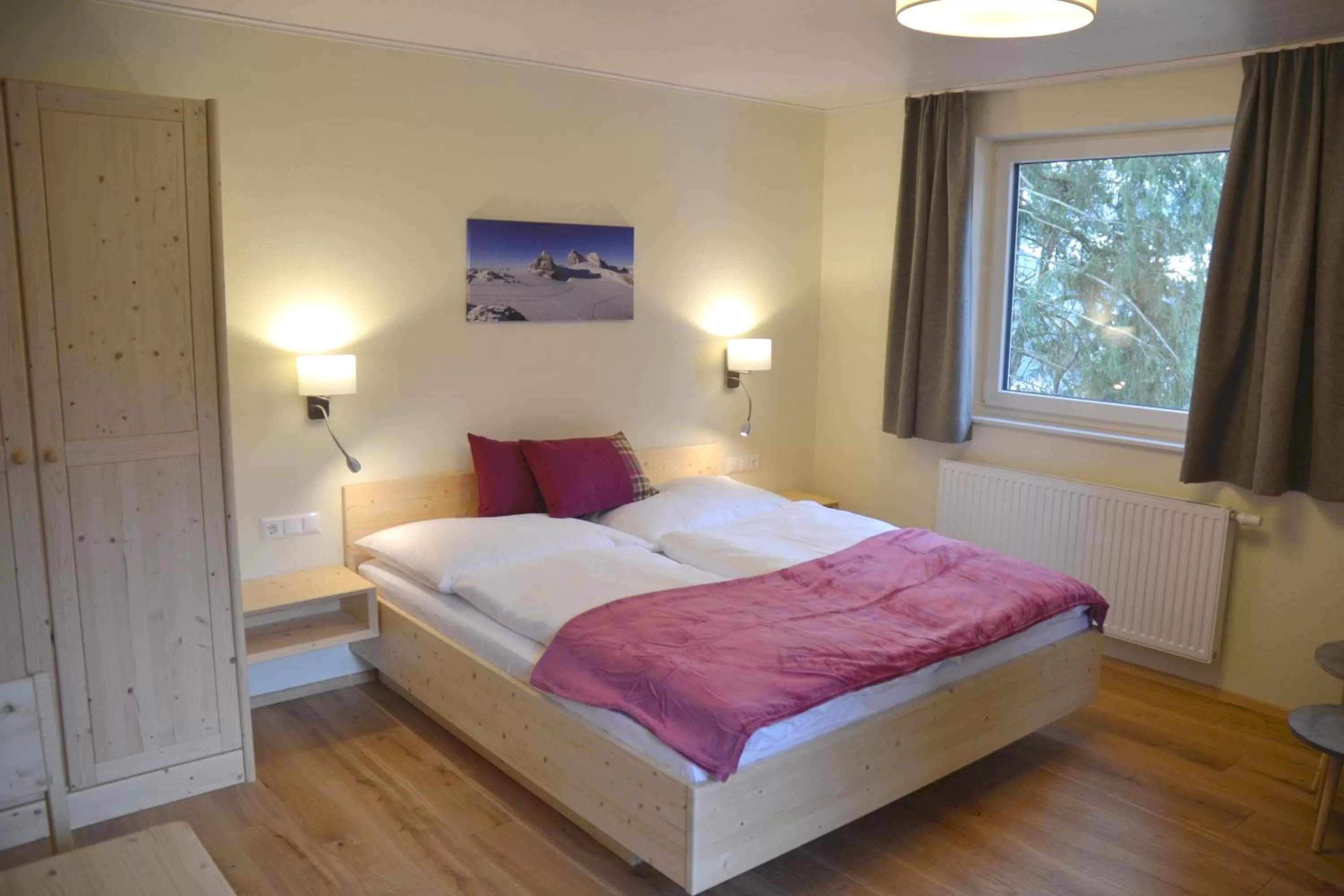 Photo of the whole room, Bed in Pension Adlerhorst