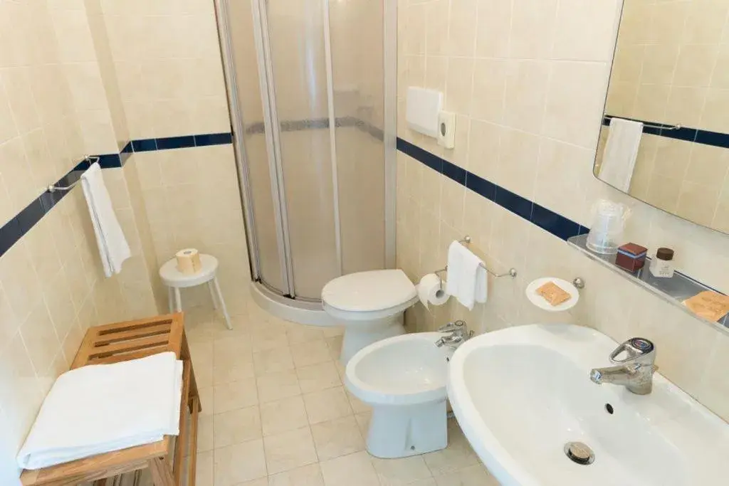 Bathroom in Hotel Belvedere Dolomiti