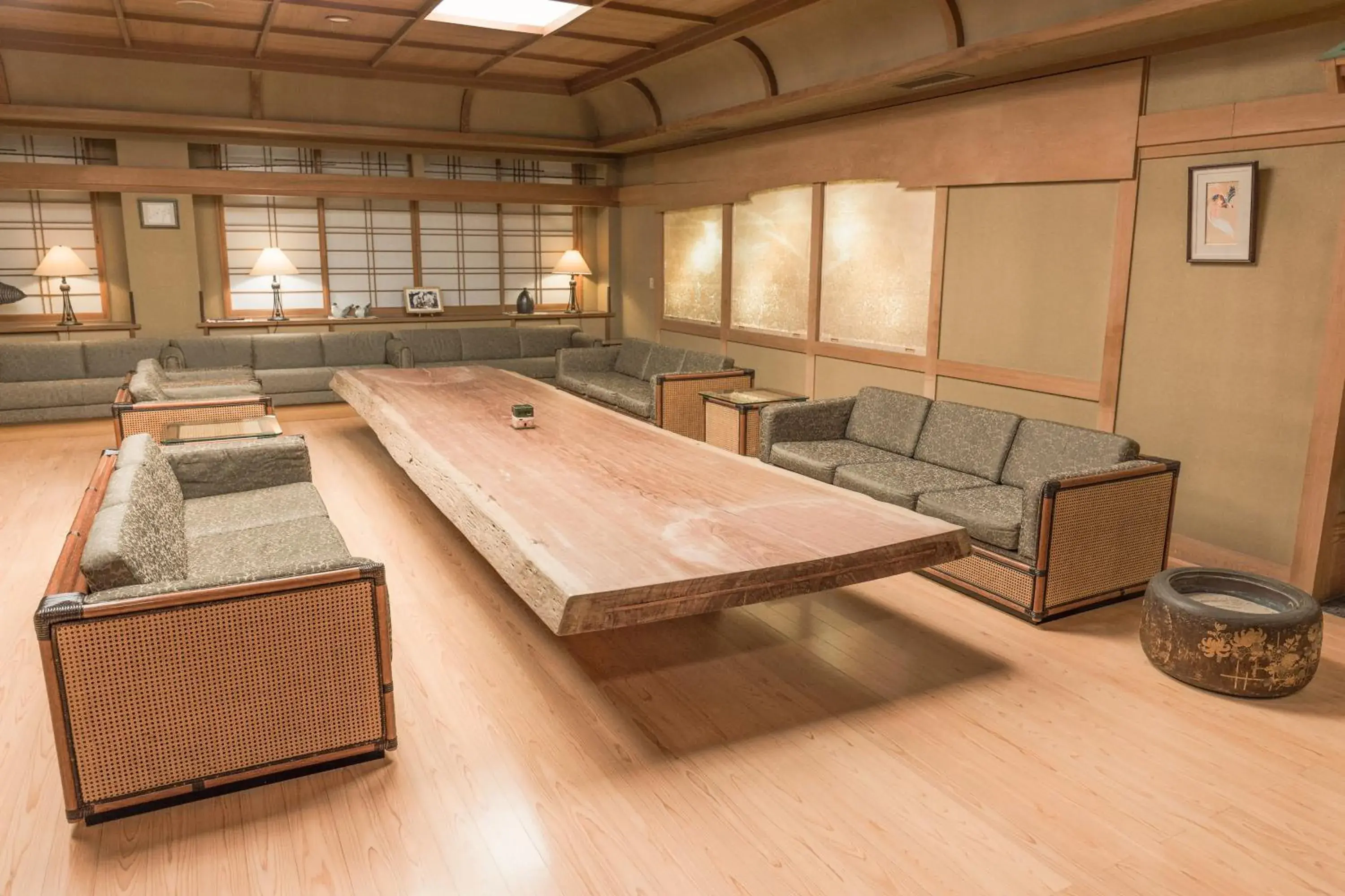 Lobby or reception in Wakamatsu Hot Spring Resort