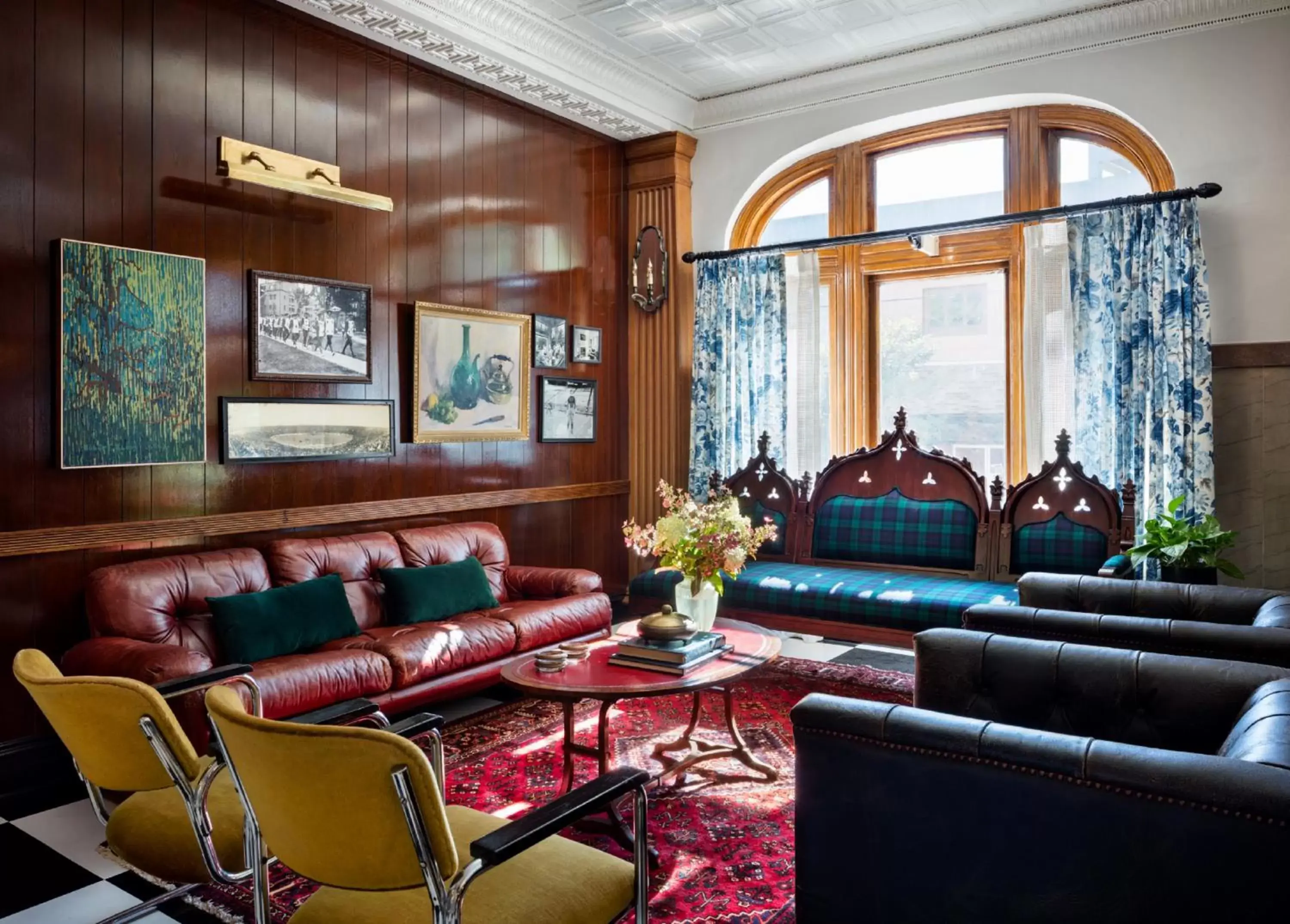 Seating area, Lobby/Reception in Graduate New Haven