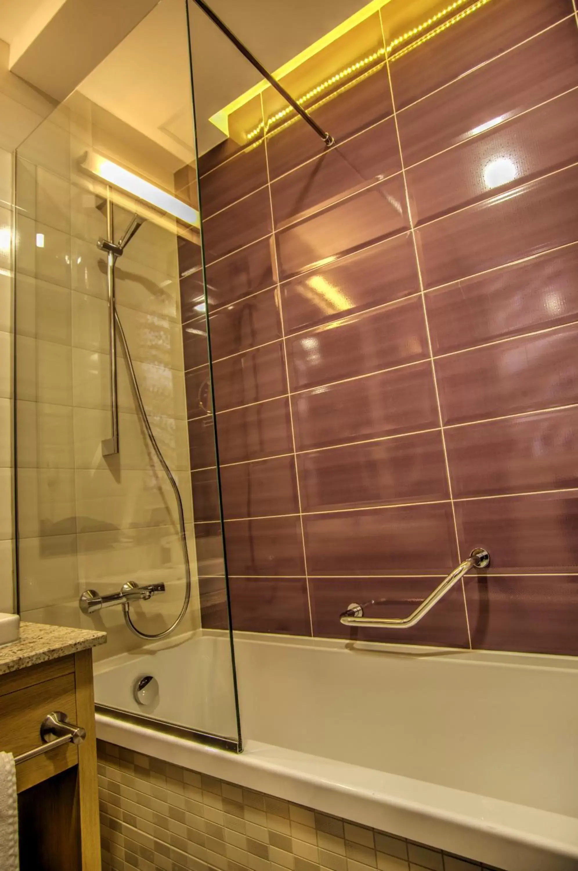 Shower, Bathroom in Holiday Inn Plovdiv, an IHG Hotel