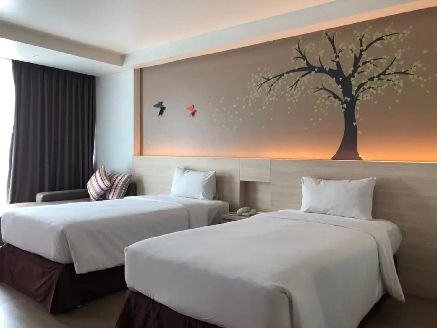 Bedroom, Bed in Levana Pattaya Hotel - SHA Extra Plus