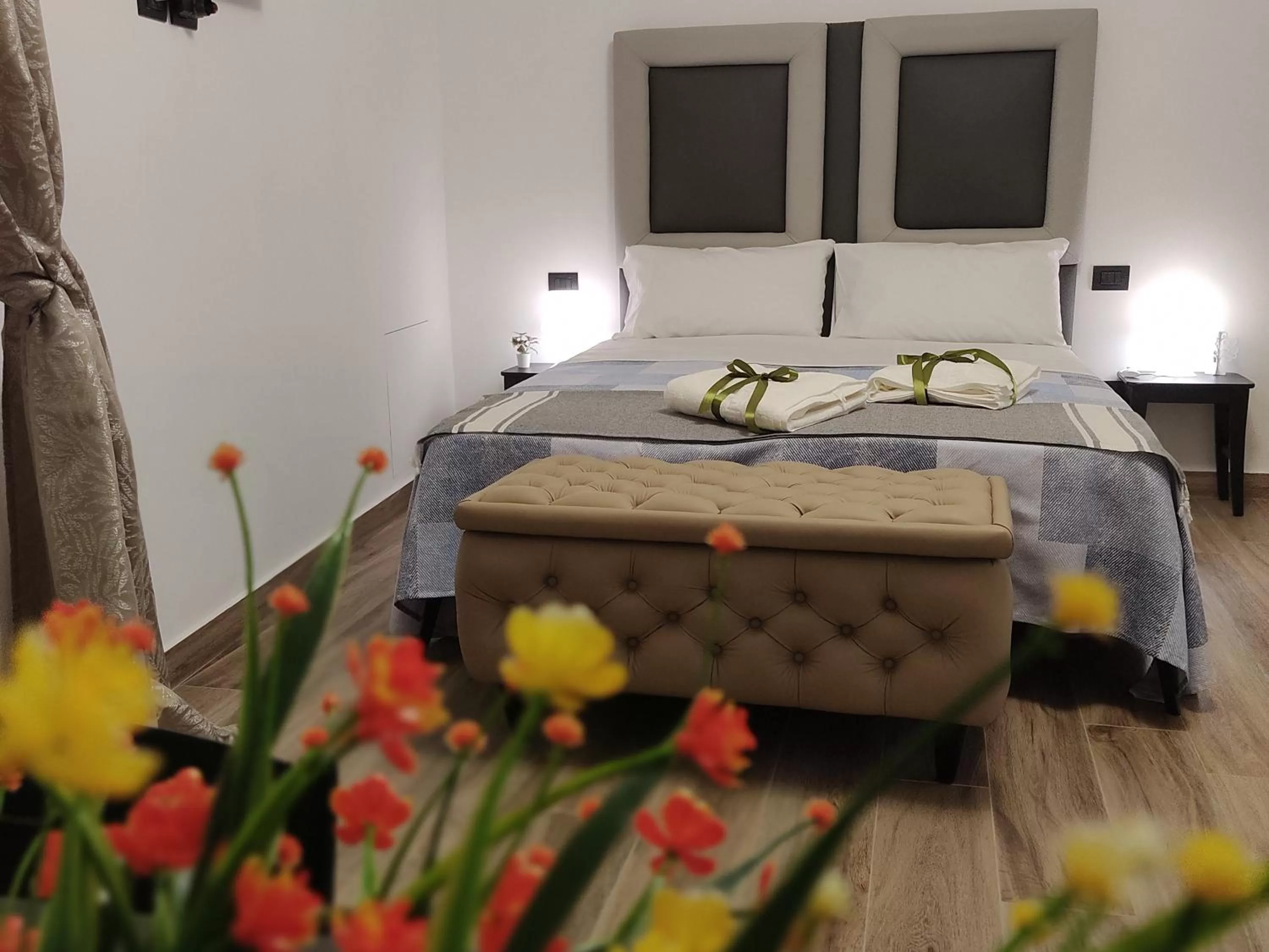 Bedroom, Bed in B&B Capovento Della Murgia