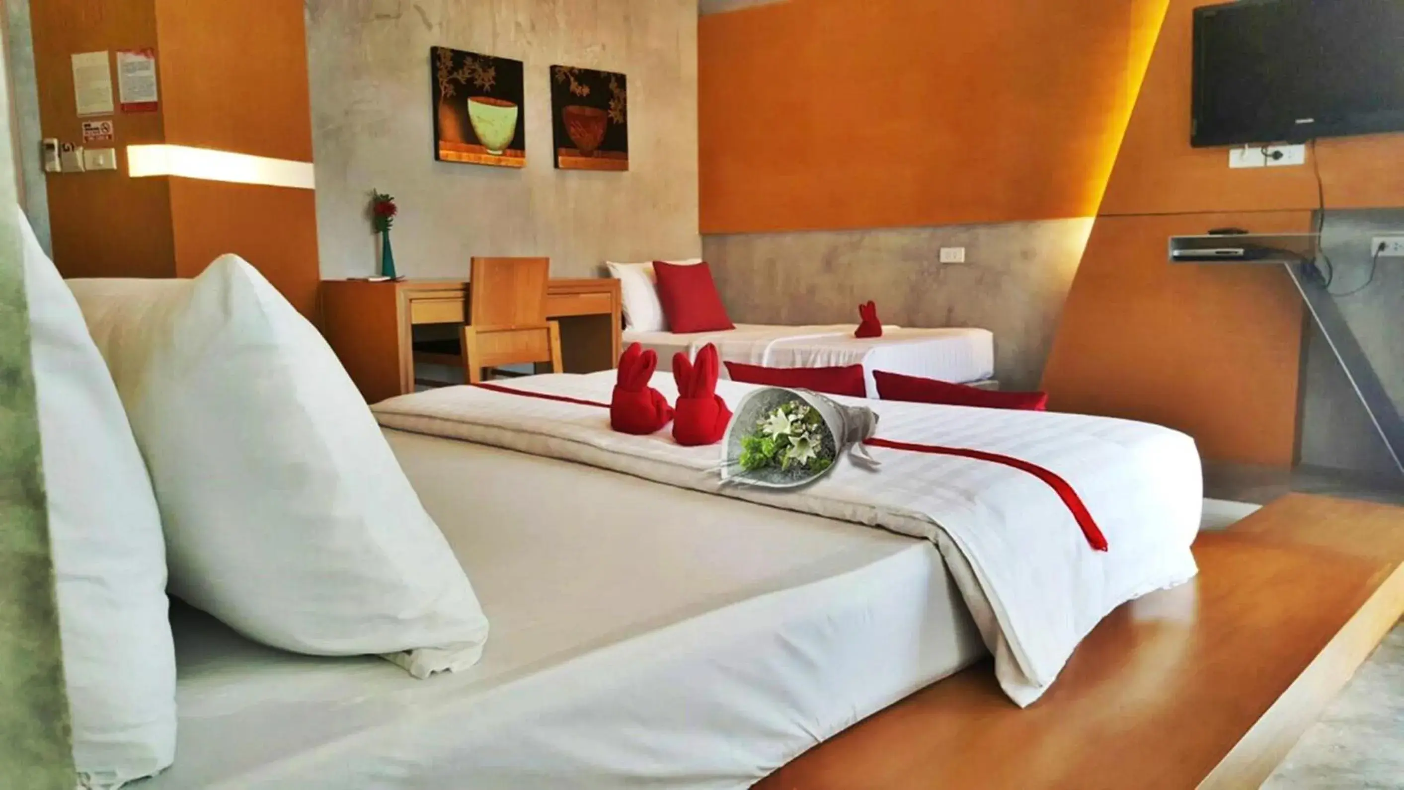 Bedroom, Bed in The Now Hotel - SHA Extra Plus