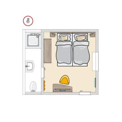 Bedroom in HeimatHerz Hotel Garni