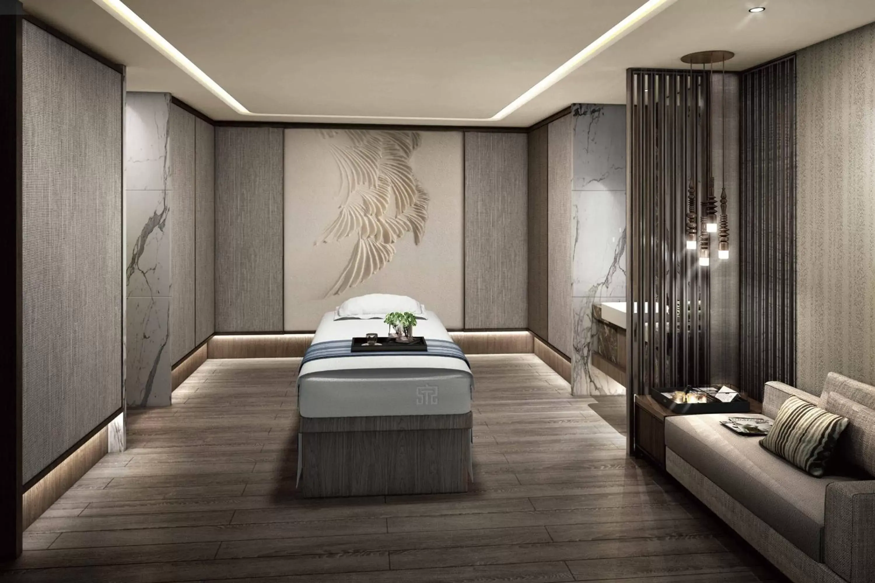 Spa and wellness centre/facilities in Xuzhou Marriott Hotel Lakeview