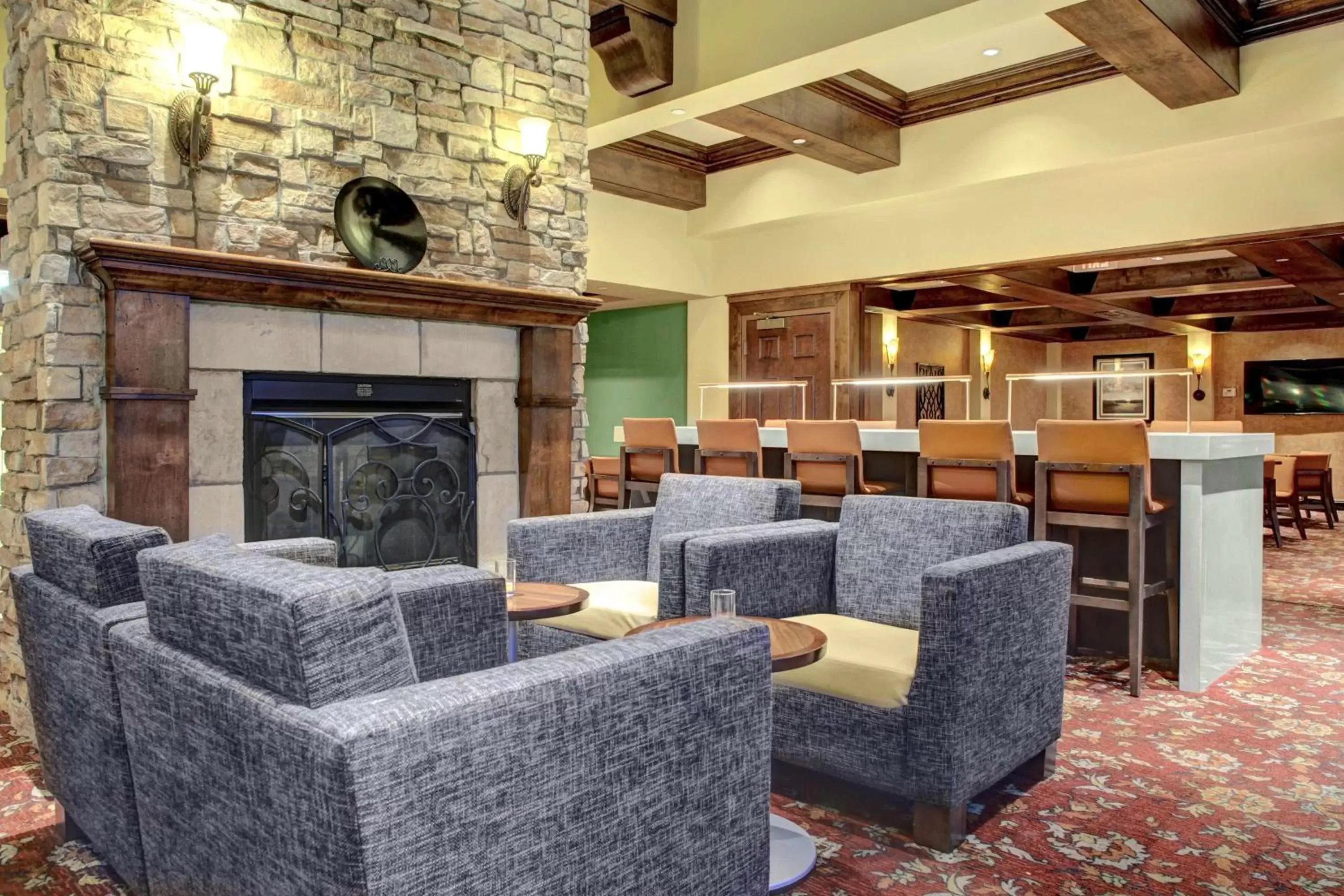 Lobby or reception, Lounge/Bar in Hyatt House Branchburg