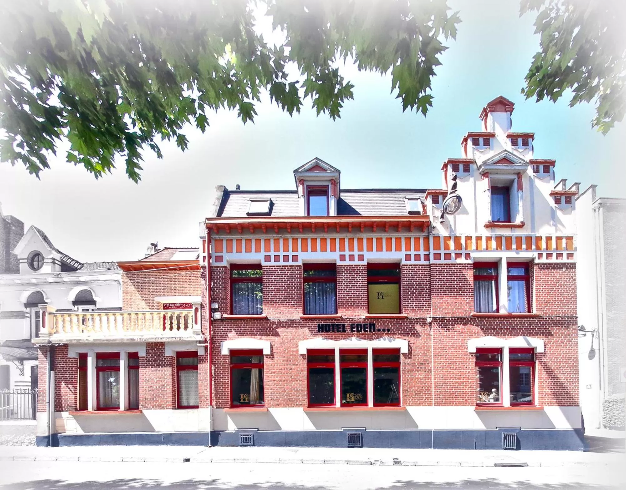 Property building in Hotel Eden