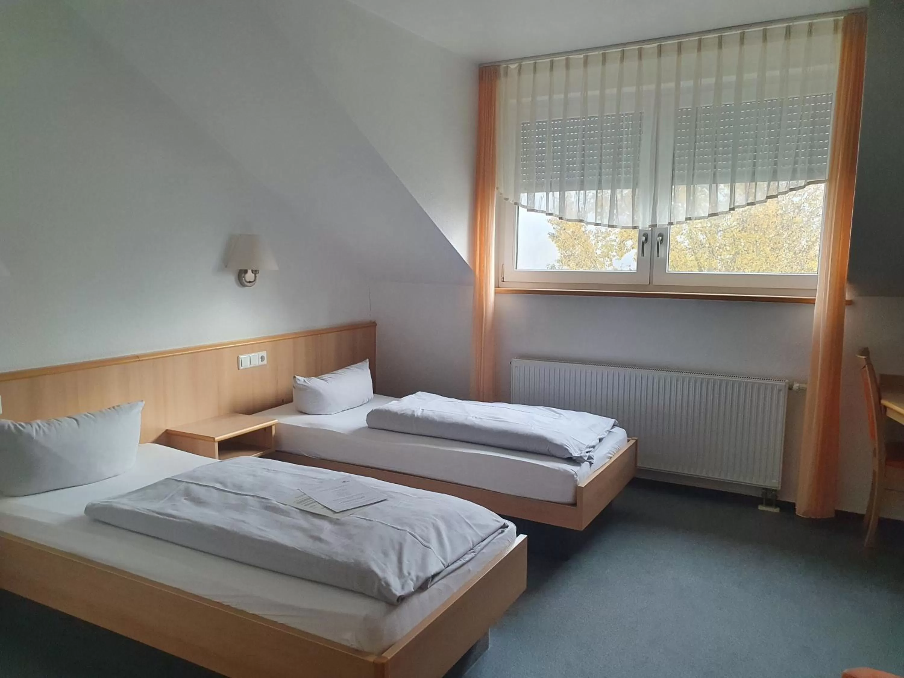 Bed in Hotel-Gasthof zum Ritter