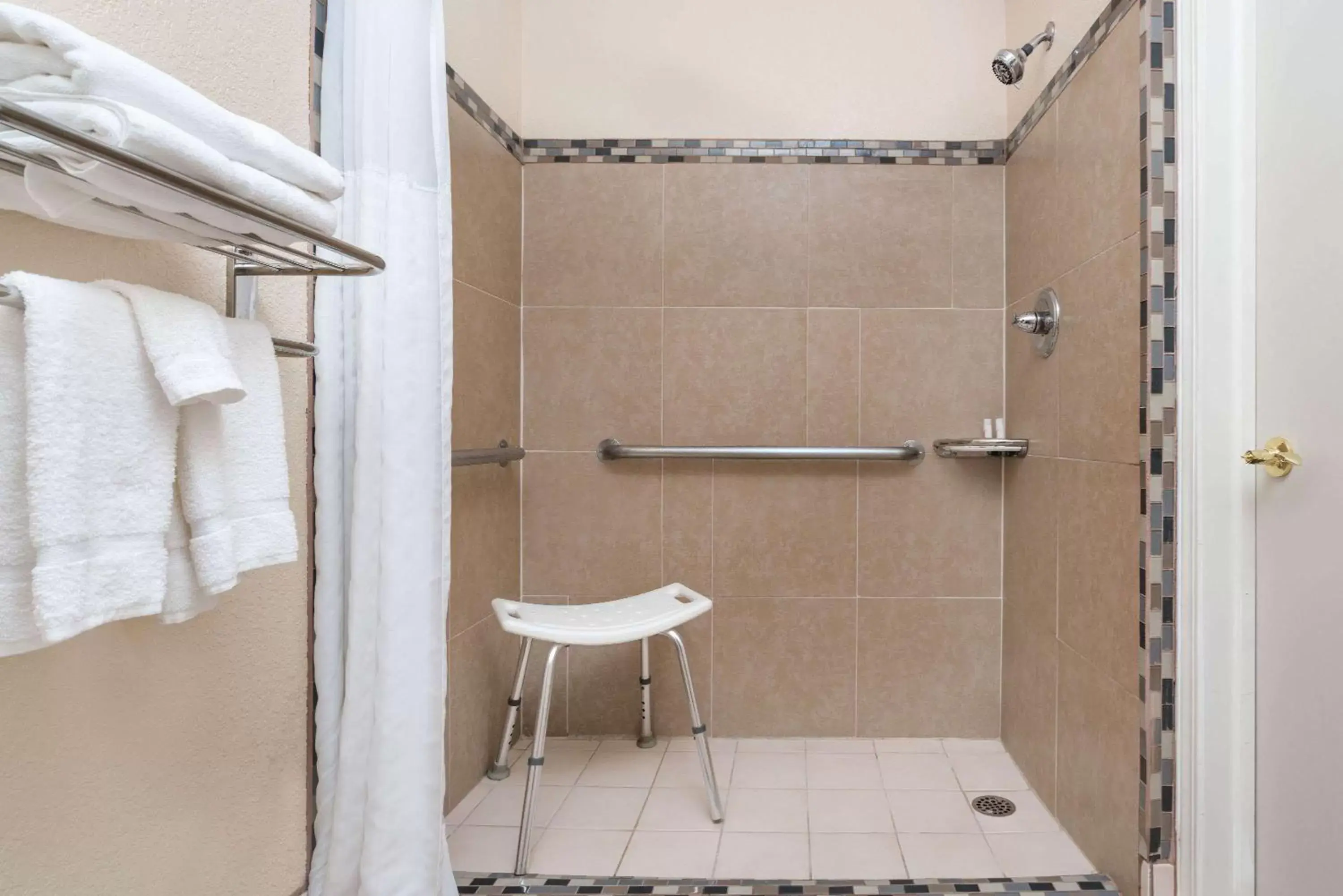 Shower, Bathroom in Baymont by Wyndham Stevens Point