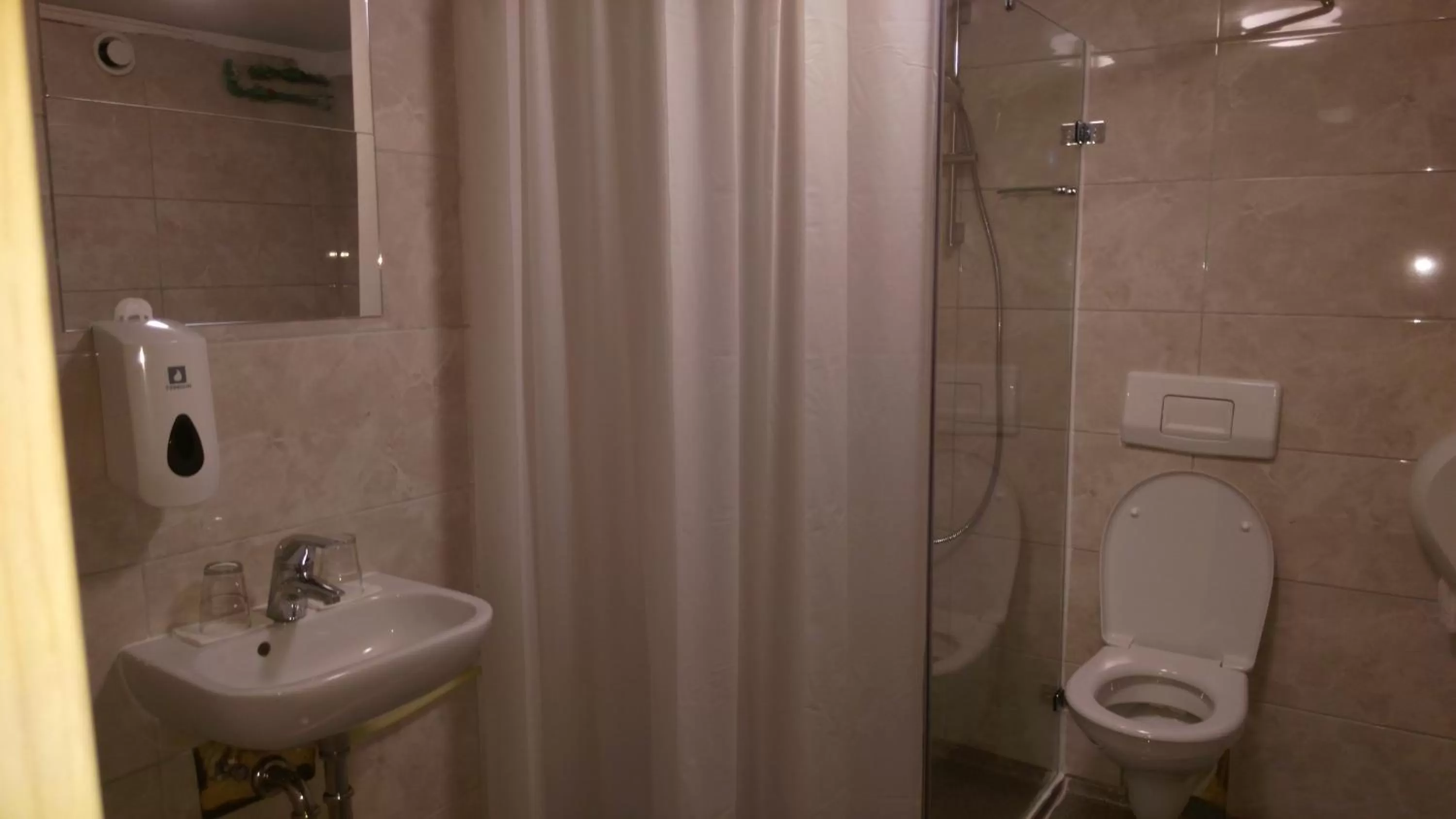 Toilet in 100 Iceland Hotel