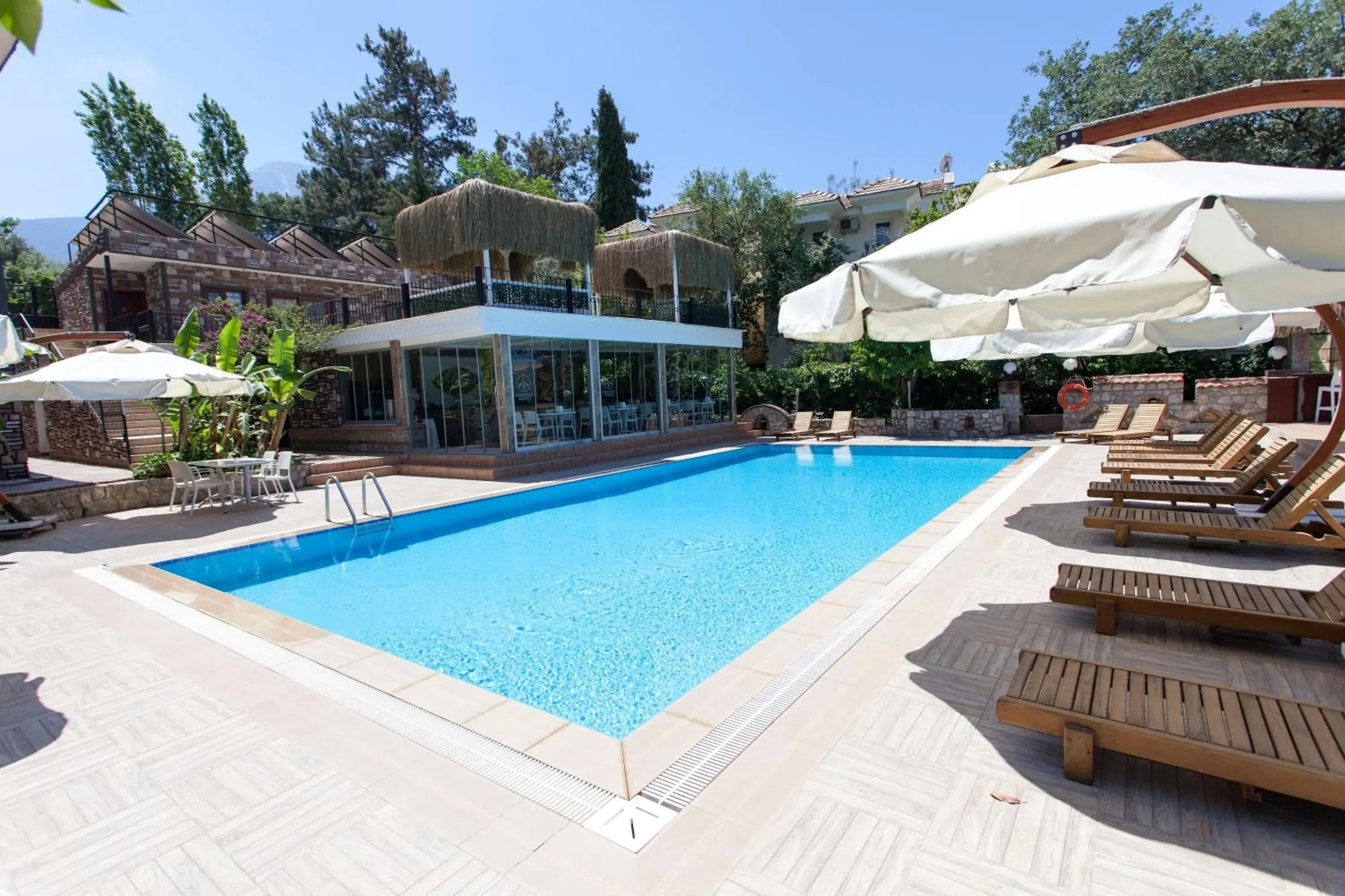 Property building, Swimming Pool in Green Peace Hotel