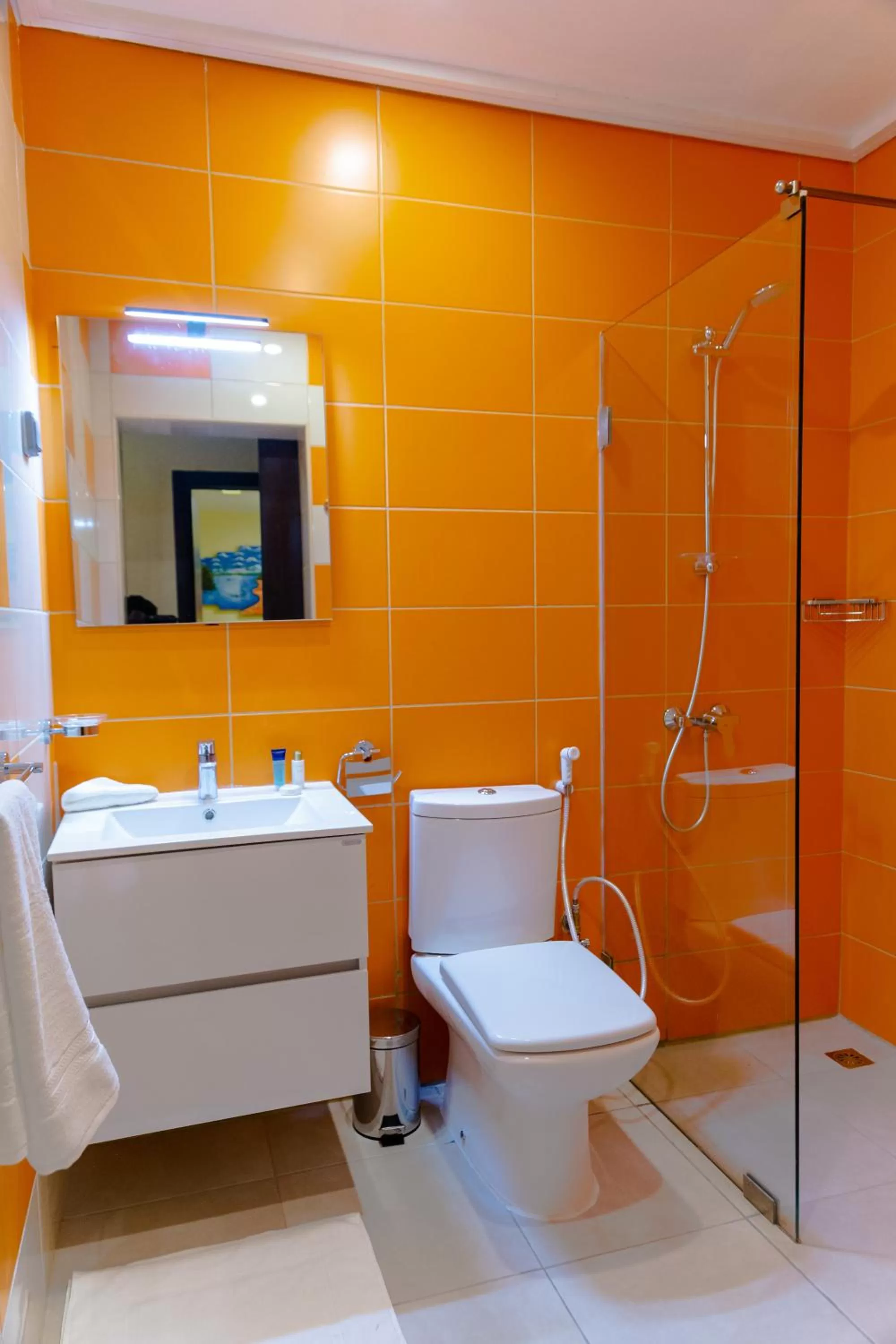 Shower in Silver Moon Hotel