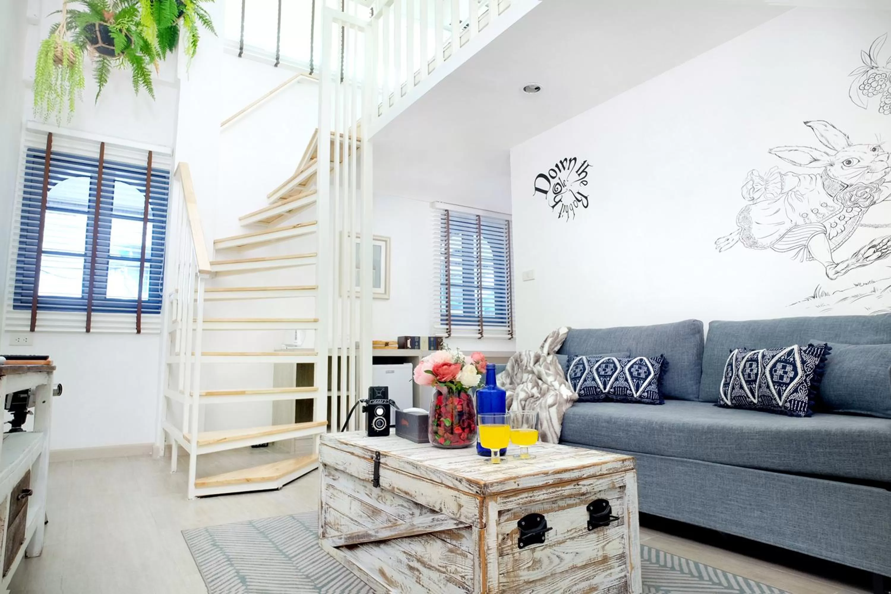 Living room in Hide and Seek Boutique Hometel