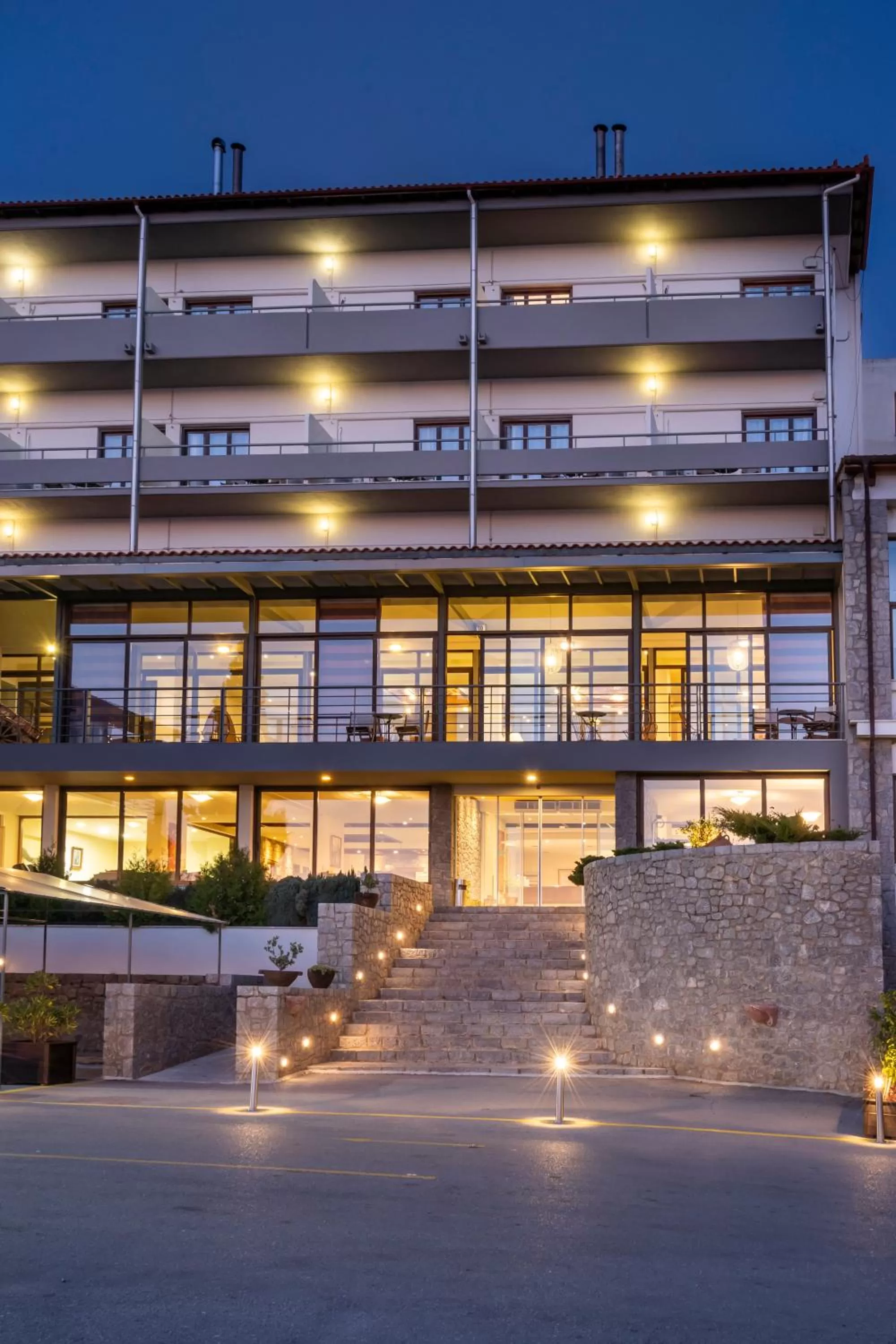 Facade/entrance in Anemolia Mountain Resort