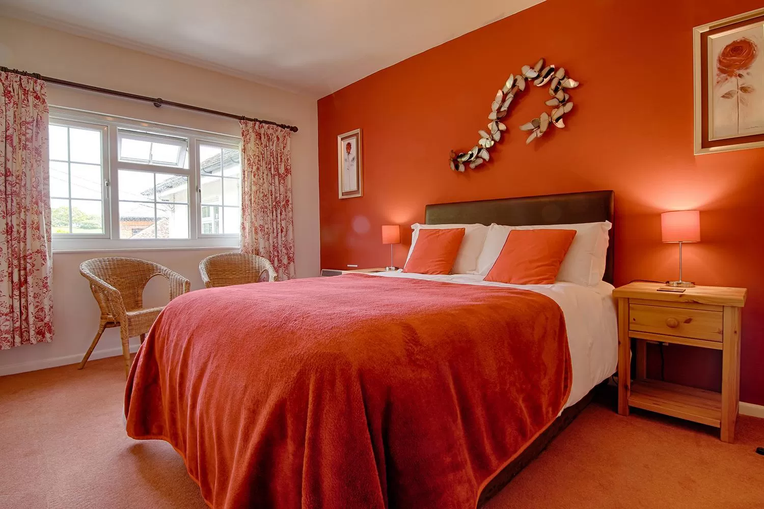 Bedroom in Leworthy Farmhouse Bed and Breakfast