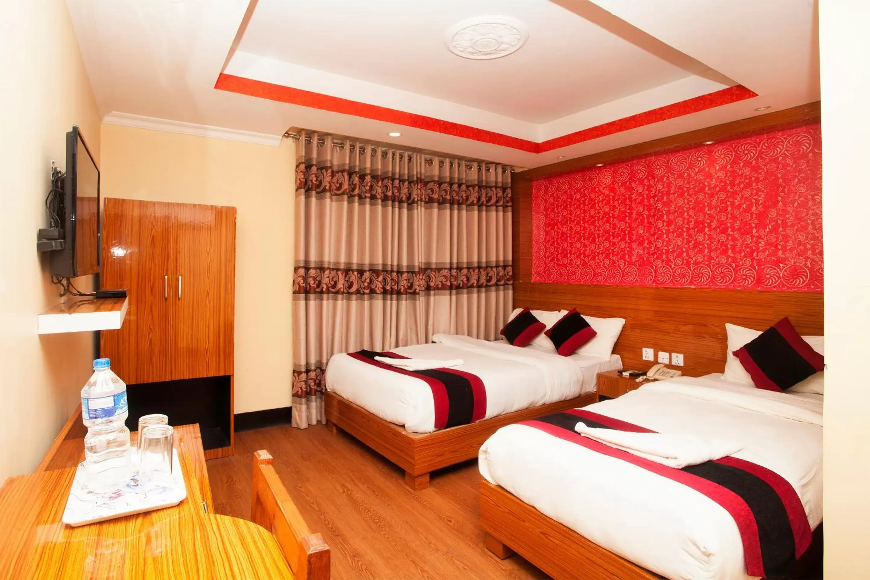 Photo of the whole room, Bed in Kathmandu Regency Hotel