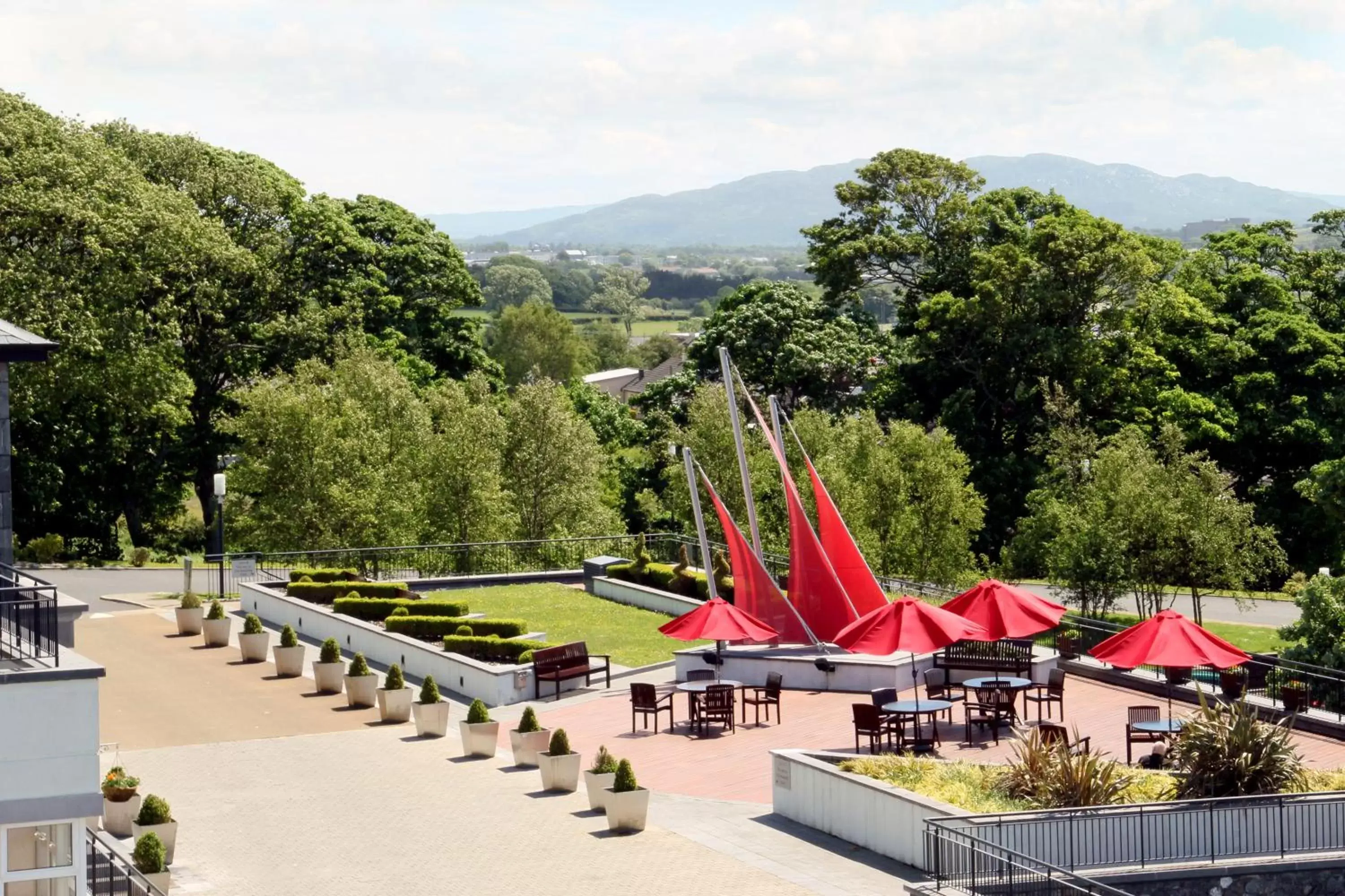 Patio in Radisson BLU Hotel & Spa, Sligo