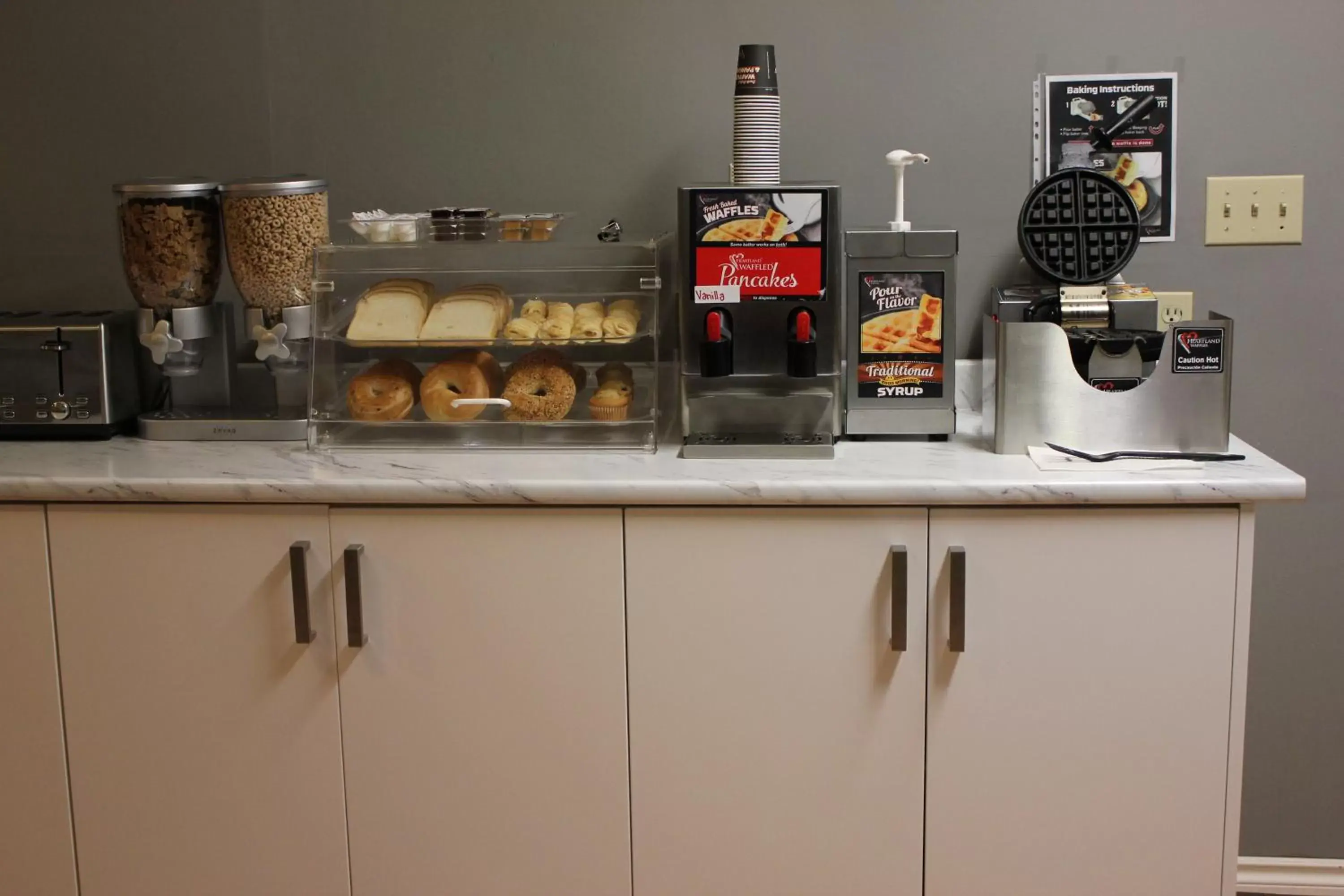 Continental breakfast in Travelodge by Wyndham Blairmore