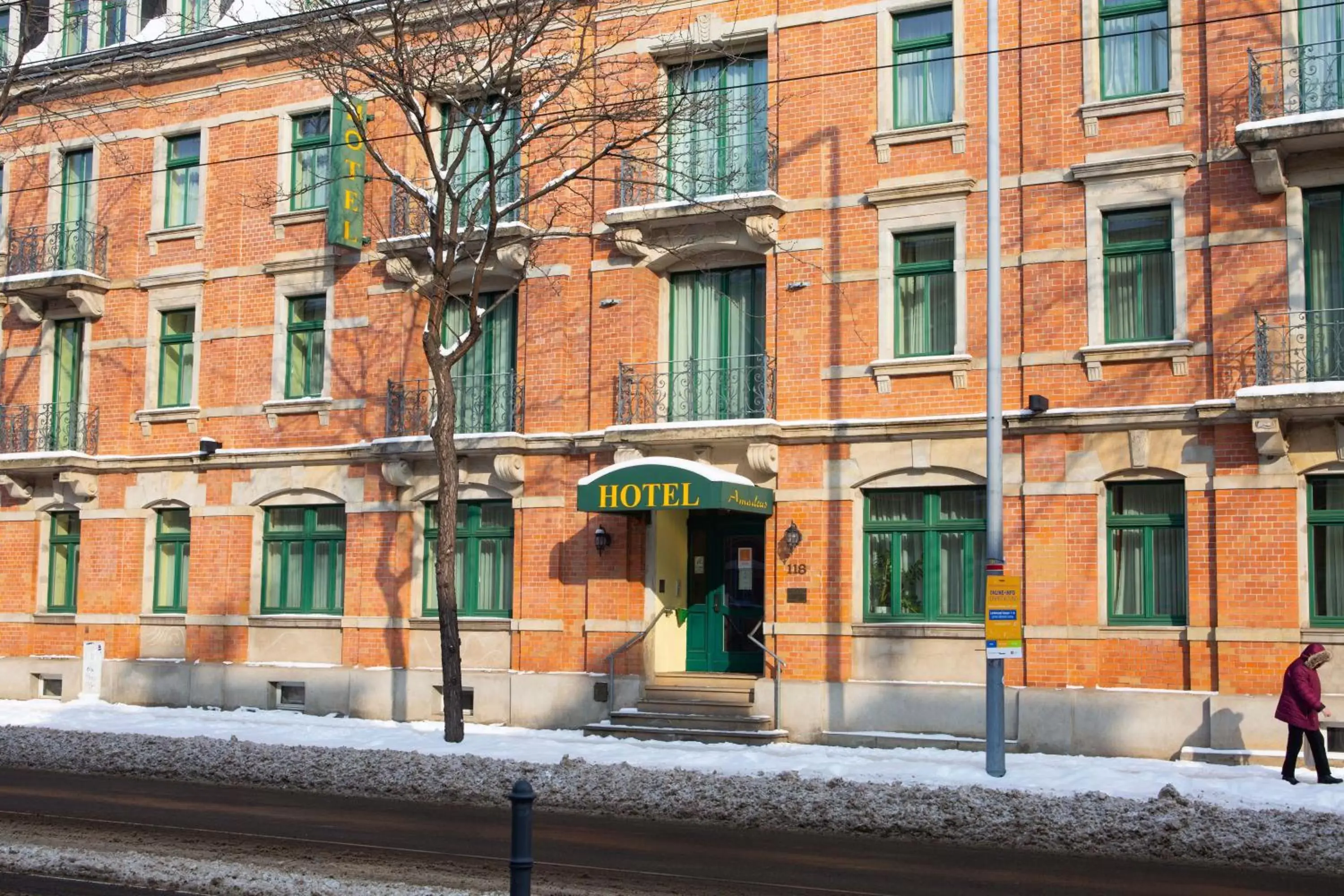 Property Building in Hotel Amadeus