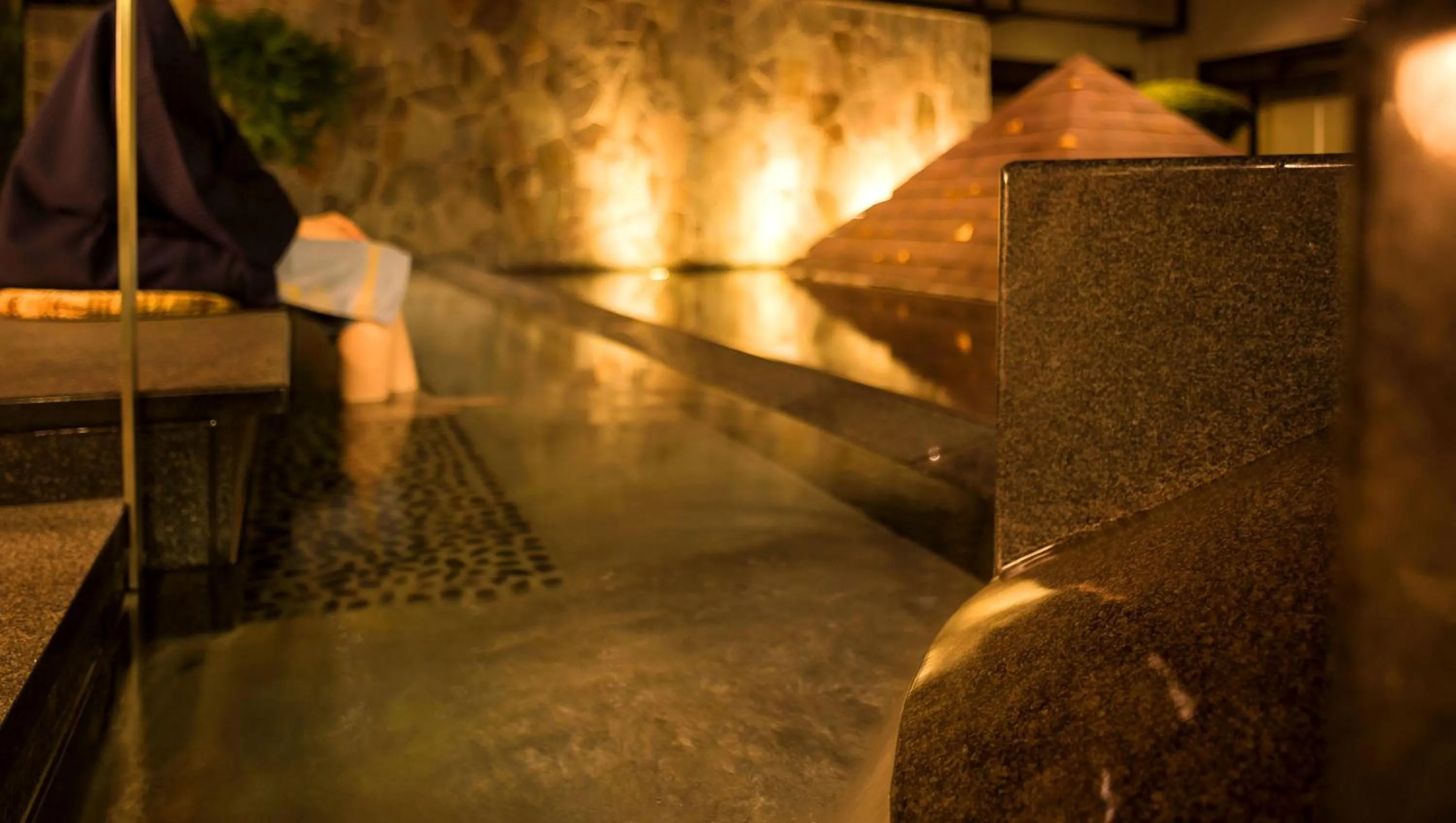 Hot Spring Bath in Laforet Ito Onsen Yunoniwa