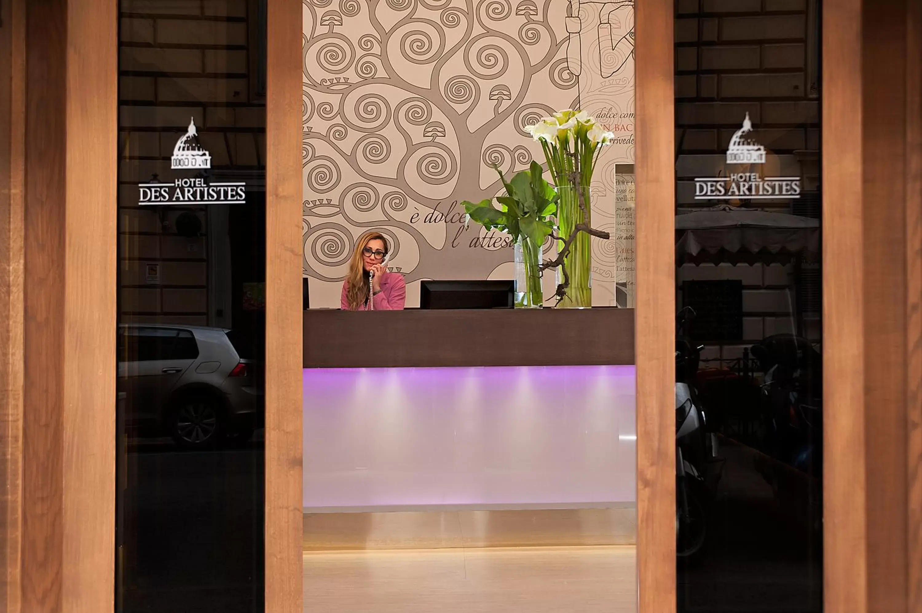 Facade/entrance, Lobby/Reception in Hotel Des Artistes