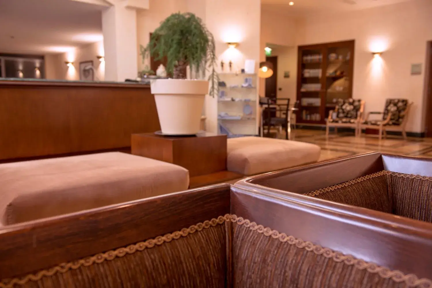 Lobby or reception, Lounge/Bar in Hotel Cala Del Porto