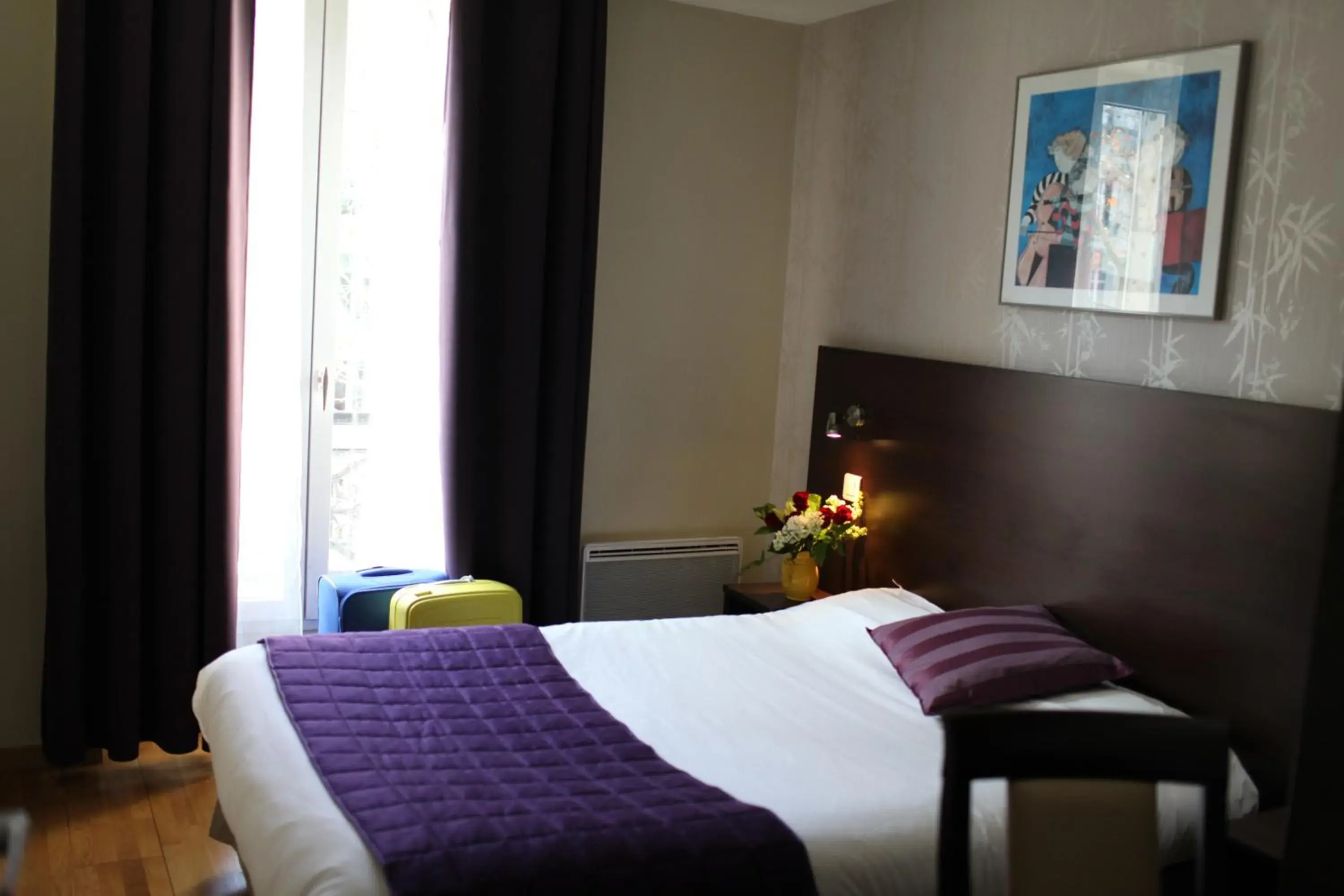 Bedroom, Bed in Hôtel Alane