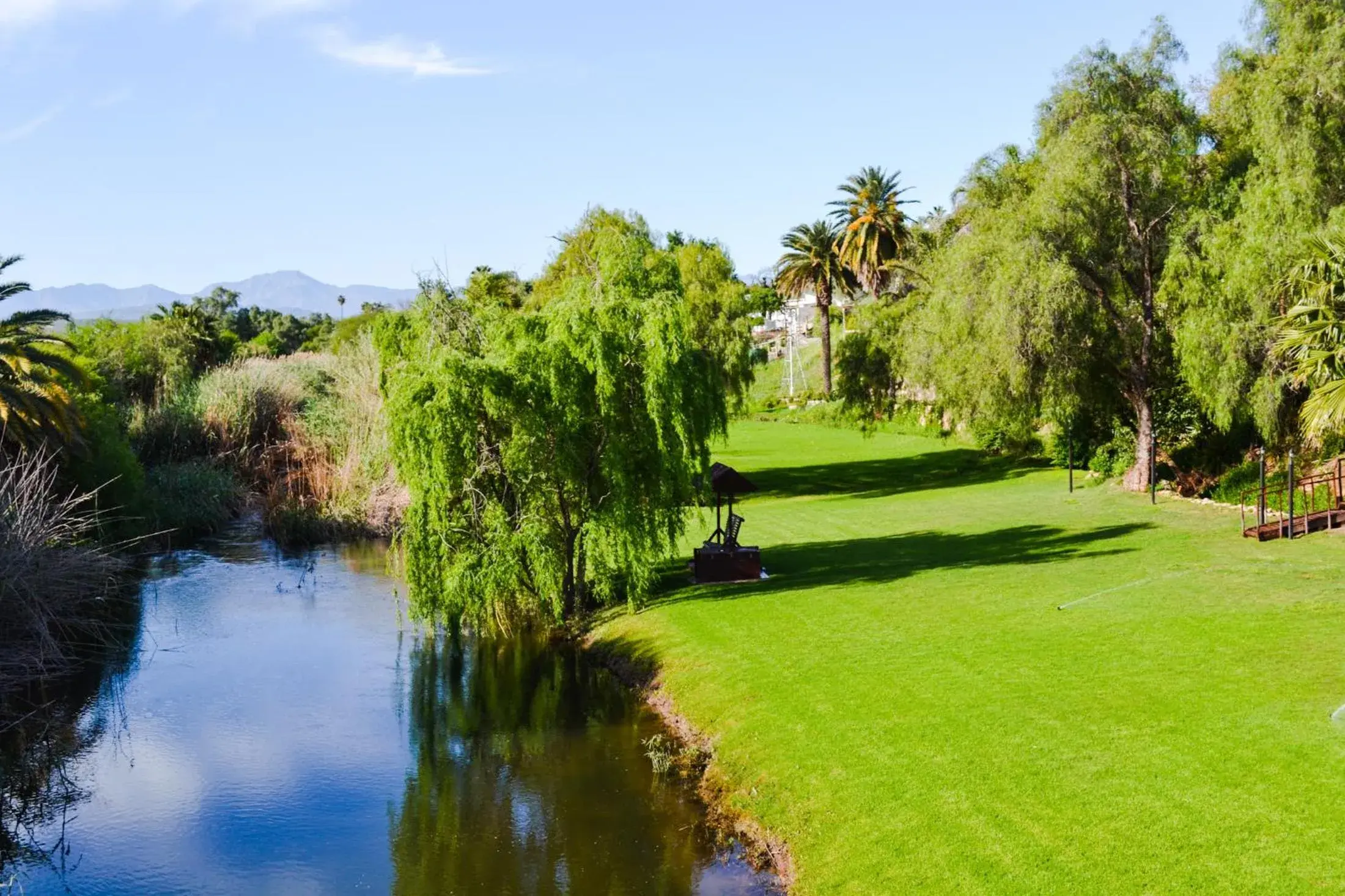 Natural landscape in Riverside Guest Lodge