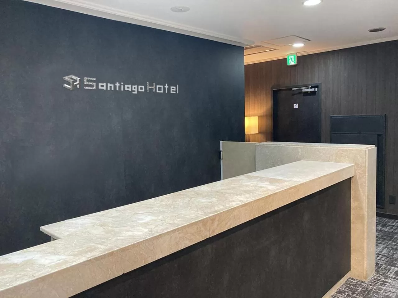 Lobby or reception in Santiago Hotel