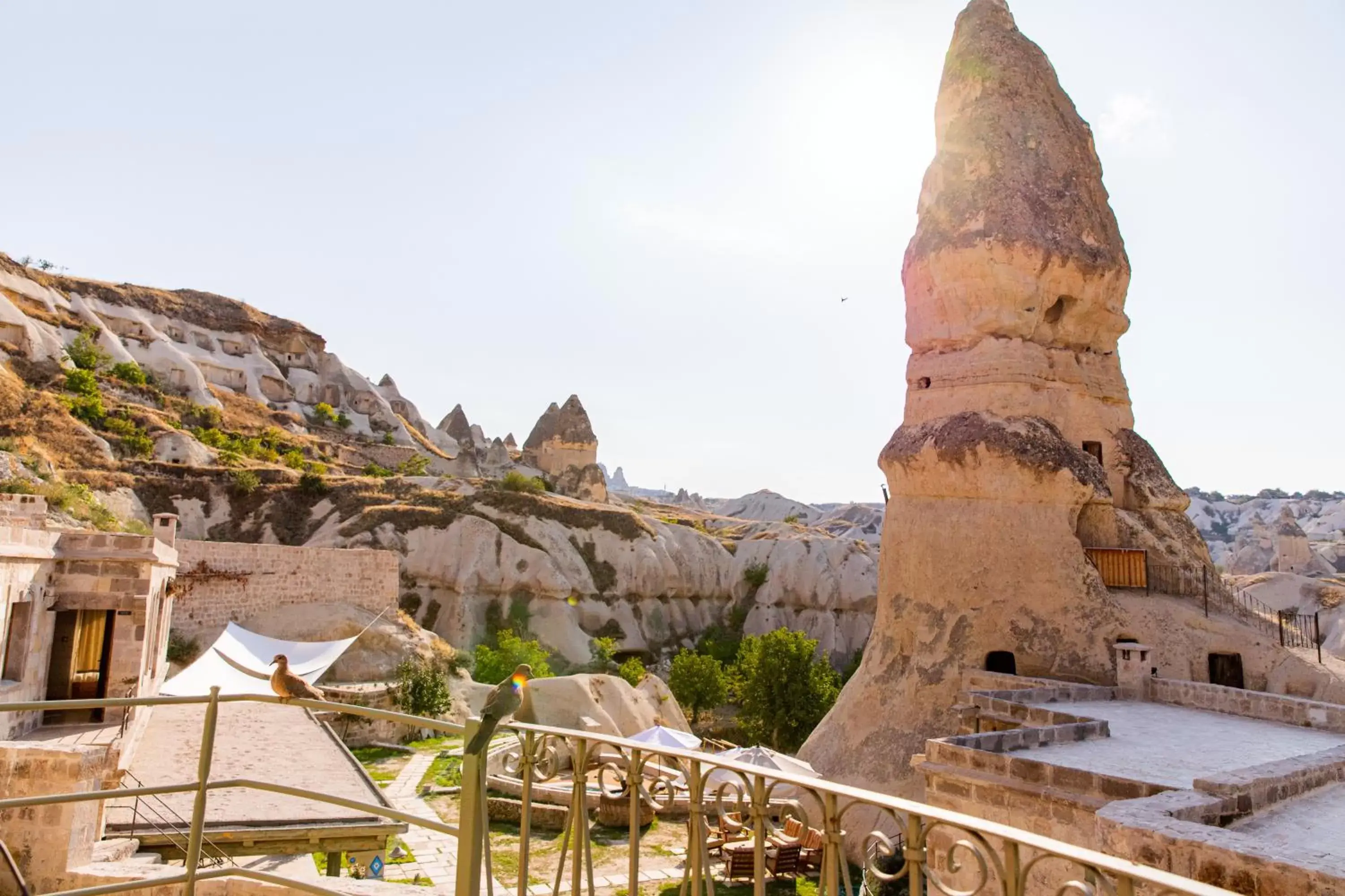 Balcony/Terrace in Aza Cave Cappadocia