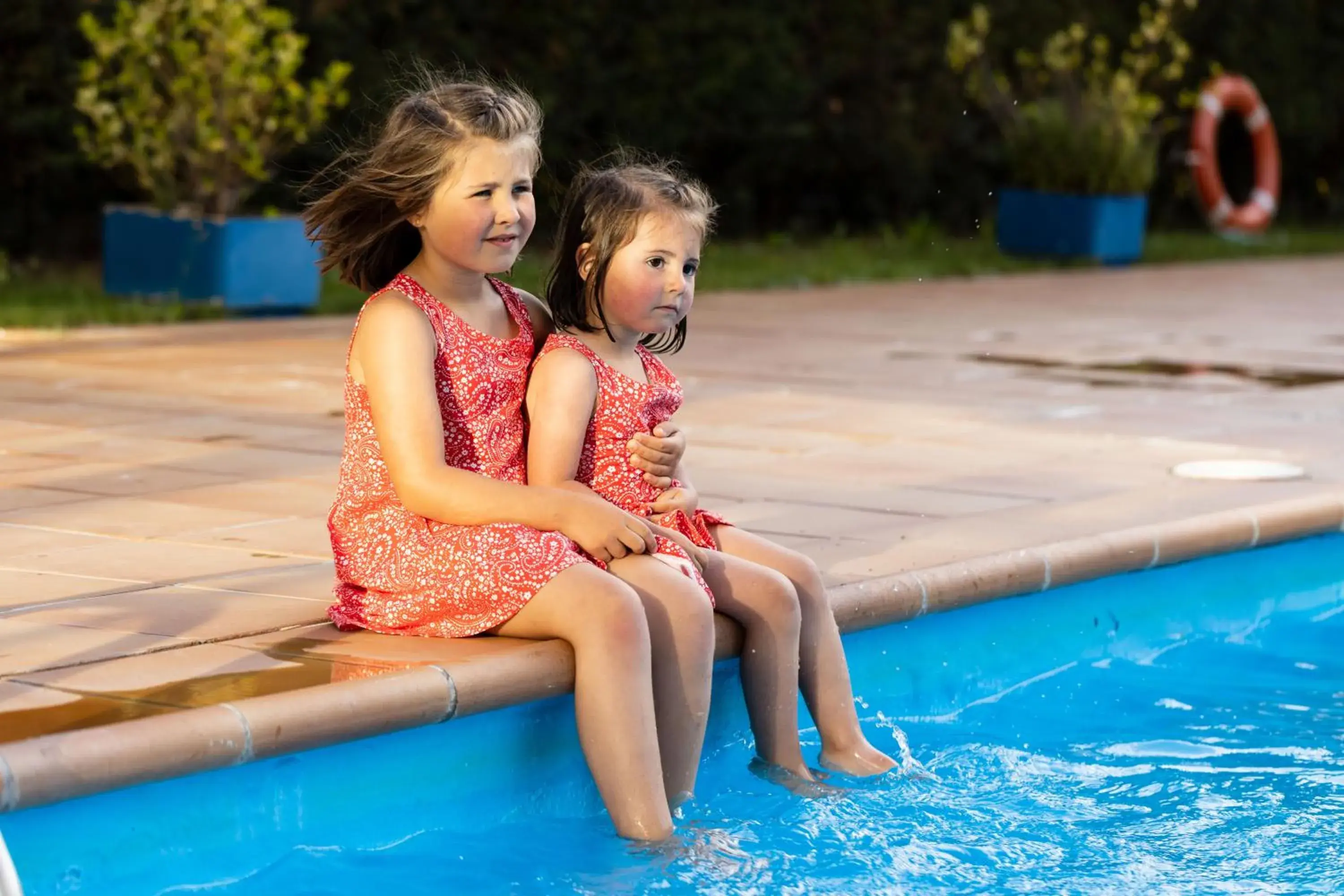 Swimming pool, Children in Hotel Oroel