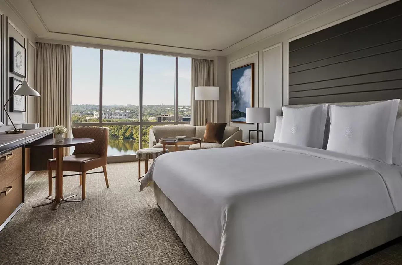 Photo of the whole room in Four Seasons Hotel Austin