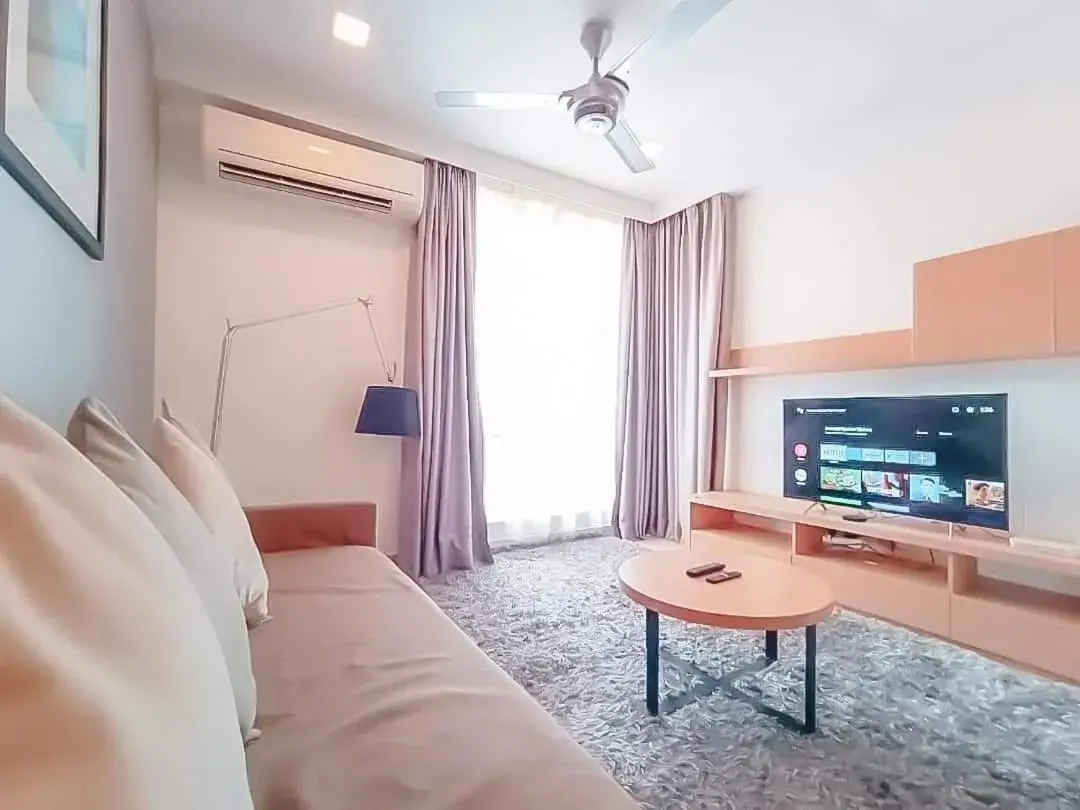 TV/Entertainment Center in 1 Tebrau Suites by Subhome